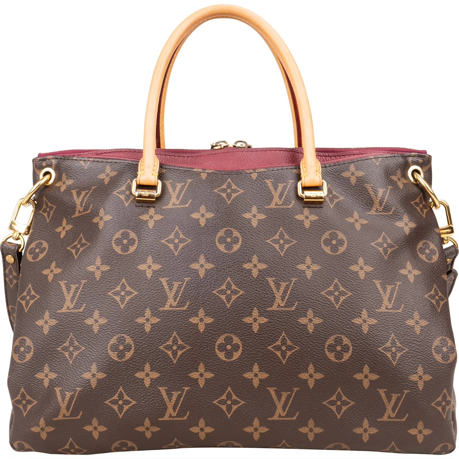Louis Vuitton Monogram Canvas Pallas MM Handbag