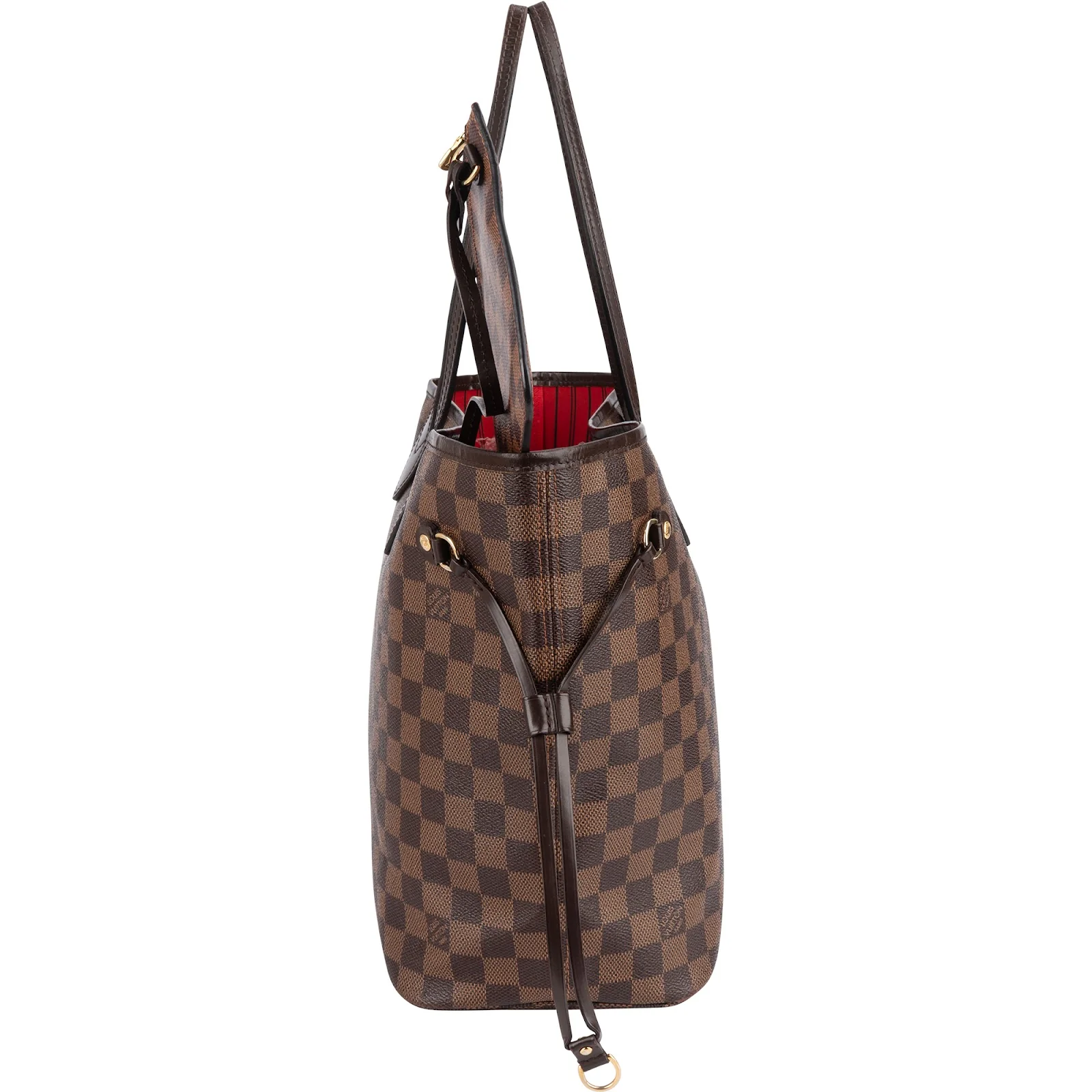 Louis Vuitton Monogram Damier Ebene Neverfull MM Shopper