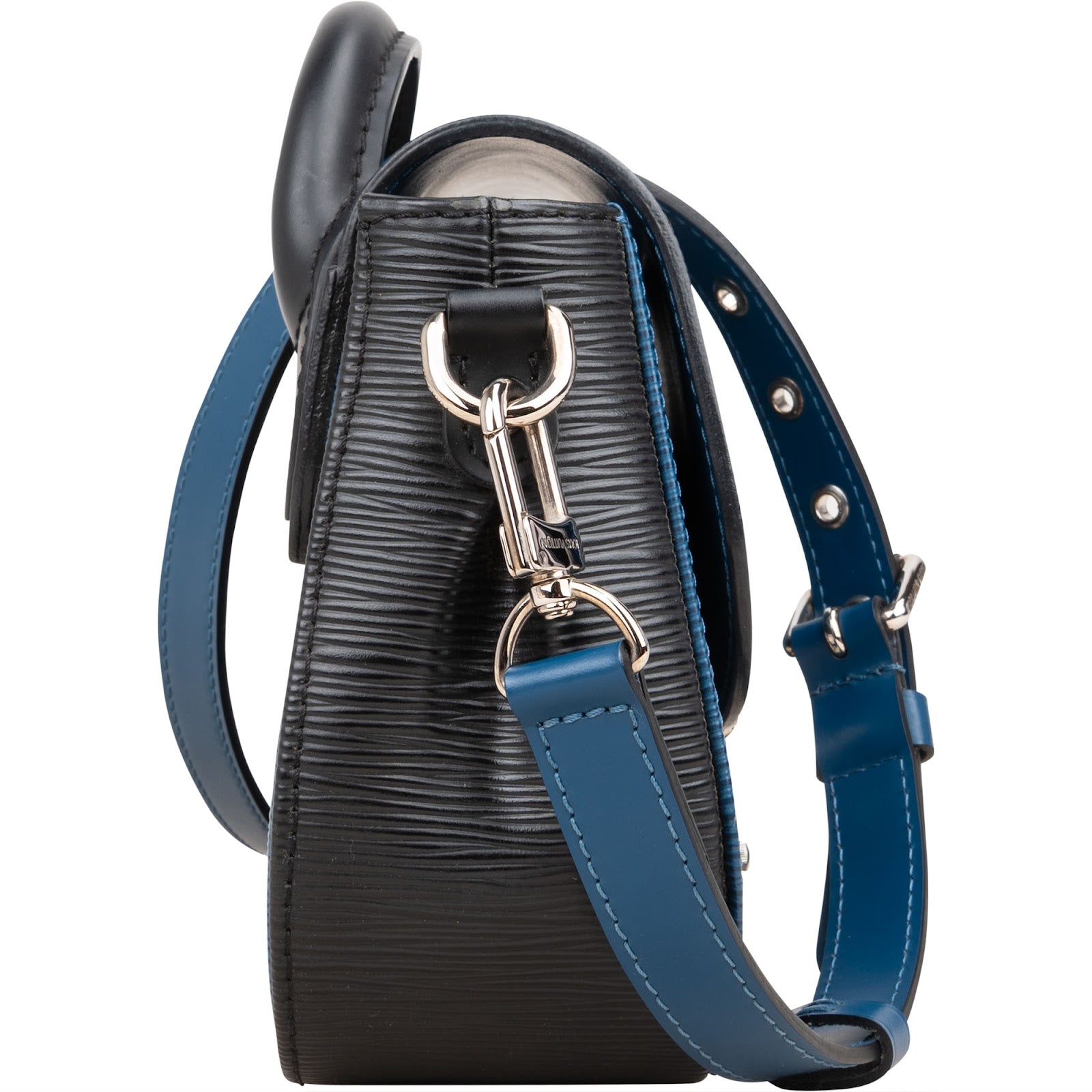 Louis Vuitton Blue Epi Leather Eden PM Crossbody Handbag