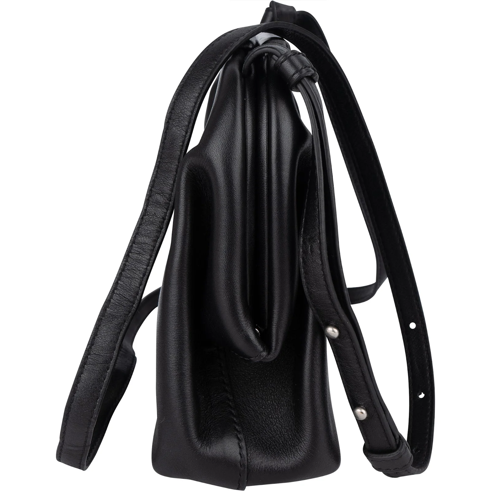 Bottega Veneta Leather Small The Point Handbag