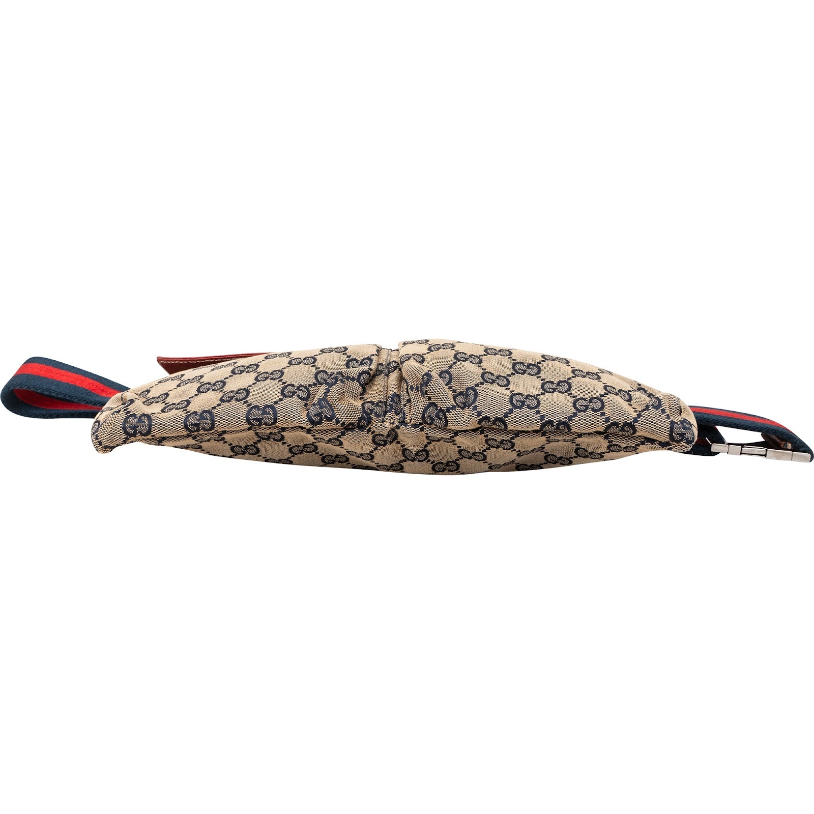 Gucci - Monogram GG Canvas Web Stripe Crossbody Belt