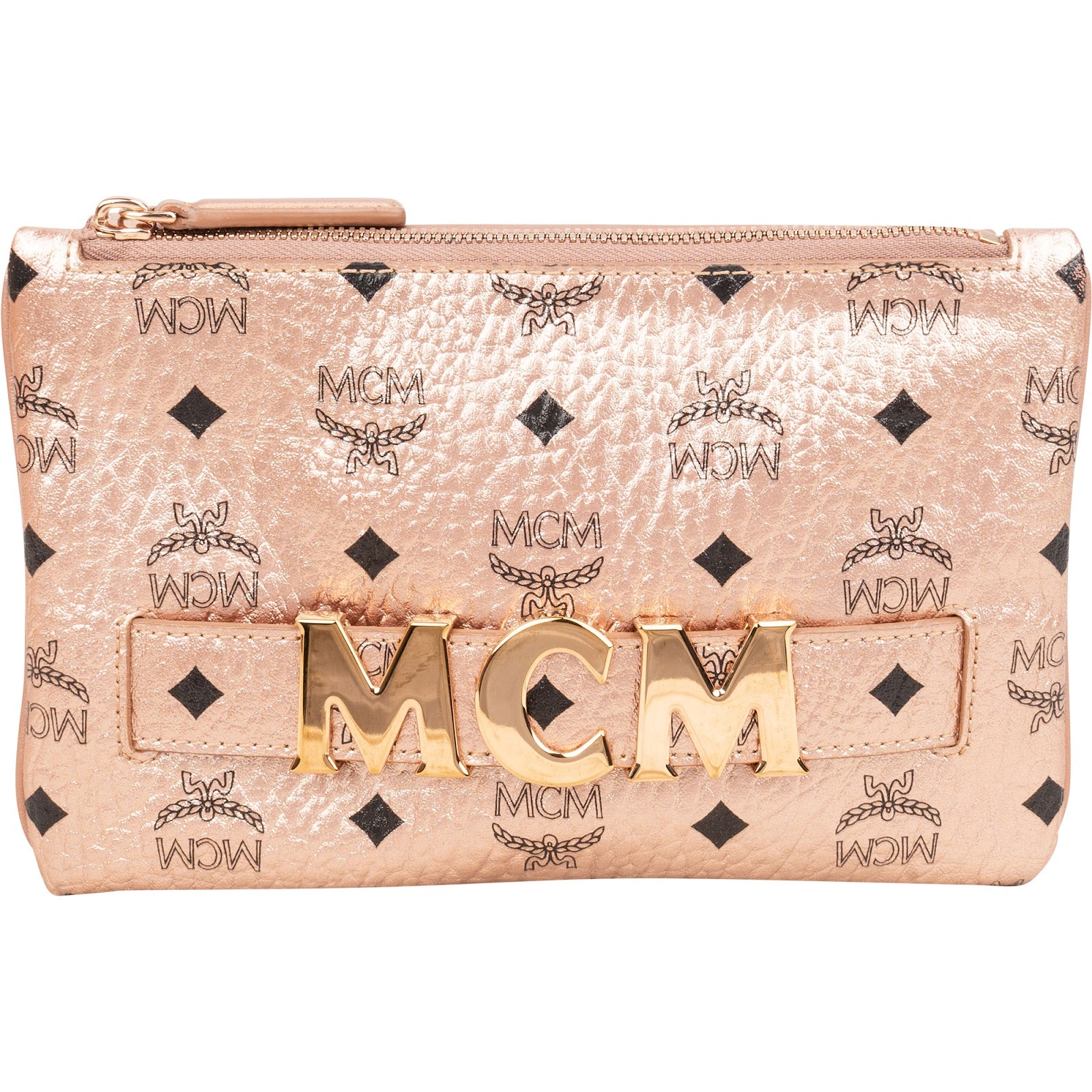 Sac à dos 2 en 1 MCM Monogram Metallic Visetos Small Stark