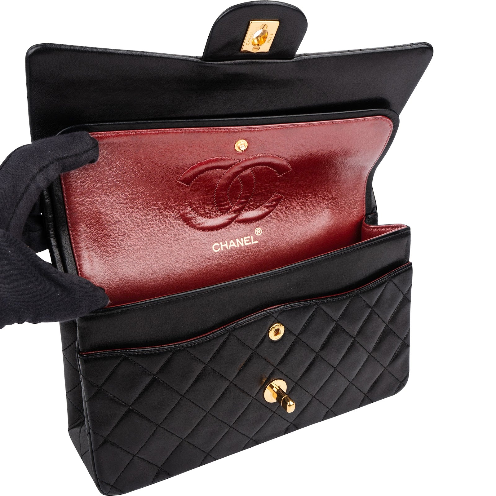 Chanel - Medium Double Flap Schultertasche