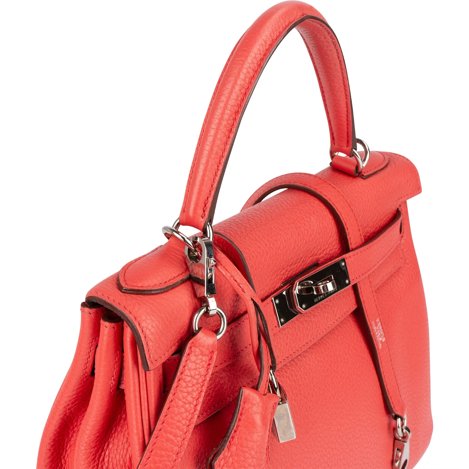 Hermès Rose Togo Kelly 28 Handbag