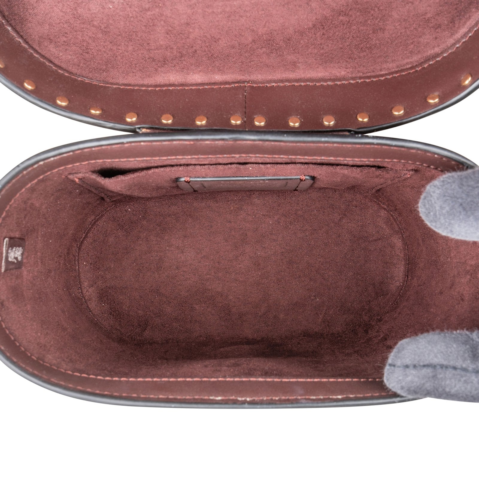 Coach - Georgie Gem Vanity Case Crossbody-tas met klinknagels