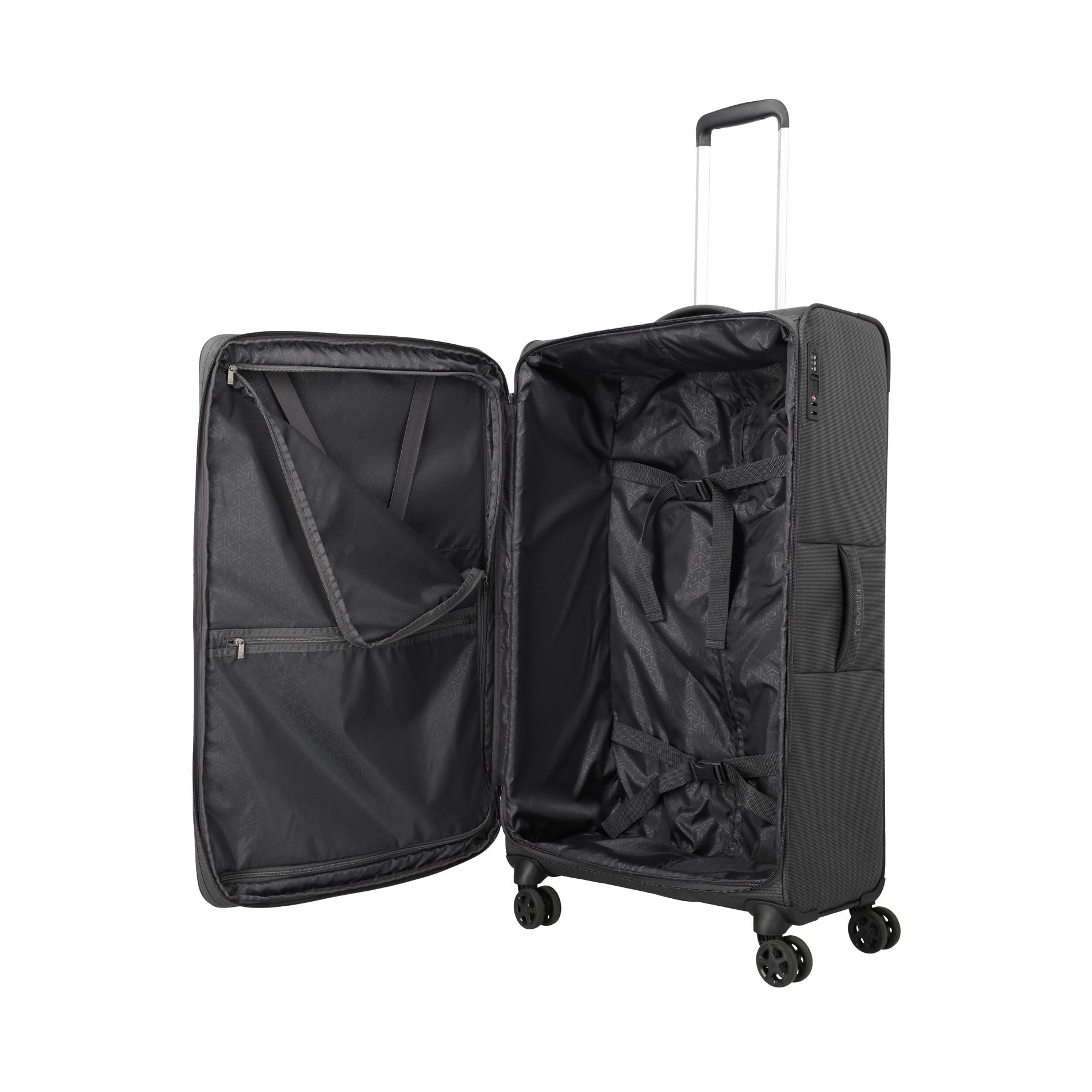 CUBIS Trolley L (83 cm) erweiterbar - Anthracite