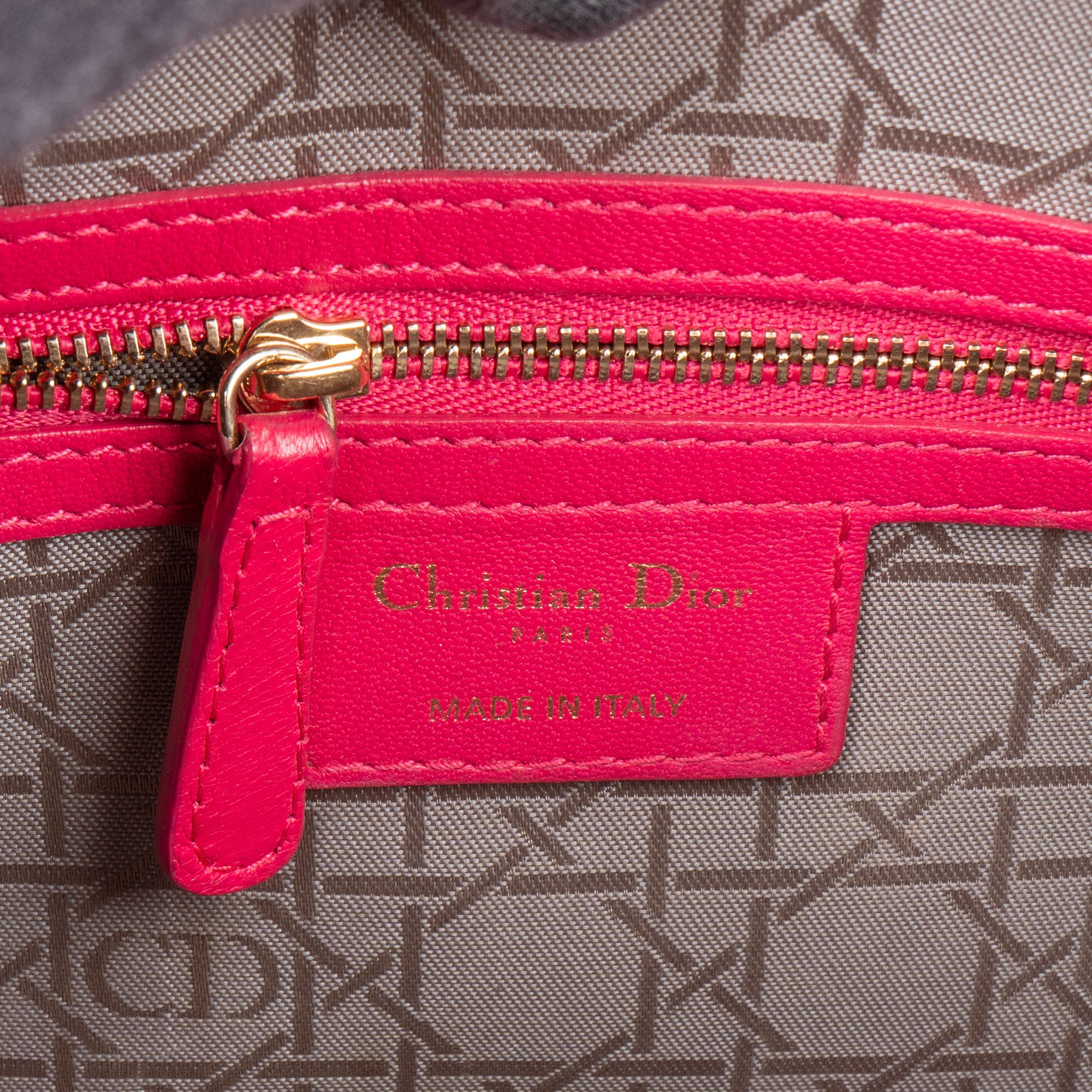 Christian Dior Quilted Leather Lady Dior Handbag