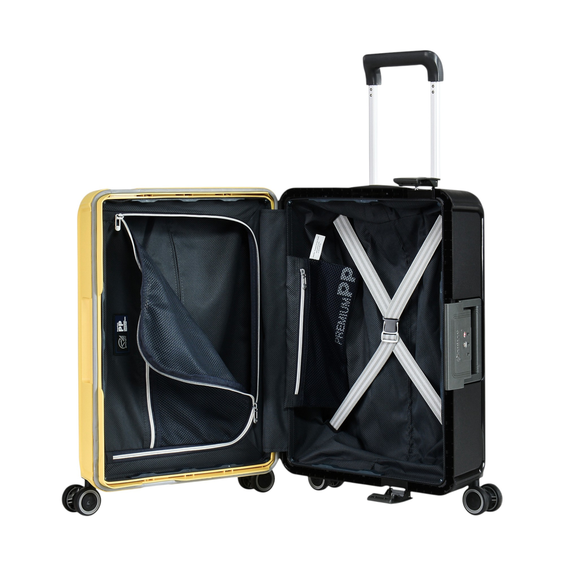 VERTICA Handgepäck Special Edition (55cm) - schwarz/gelb