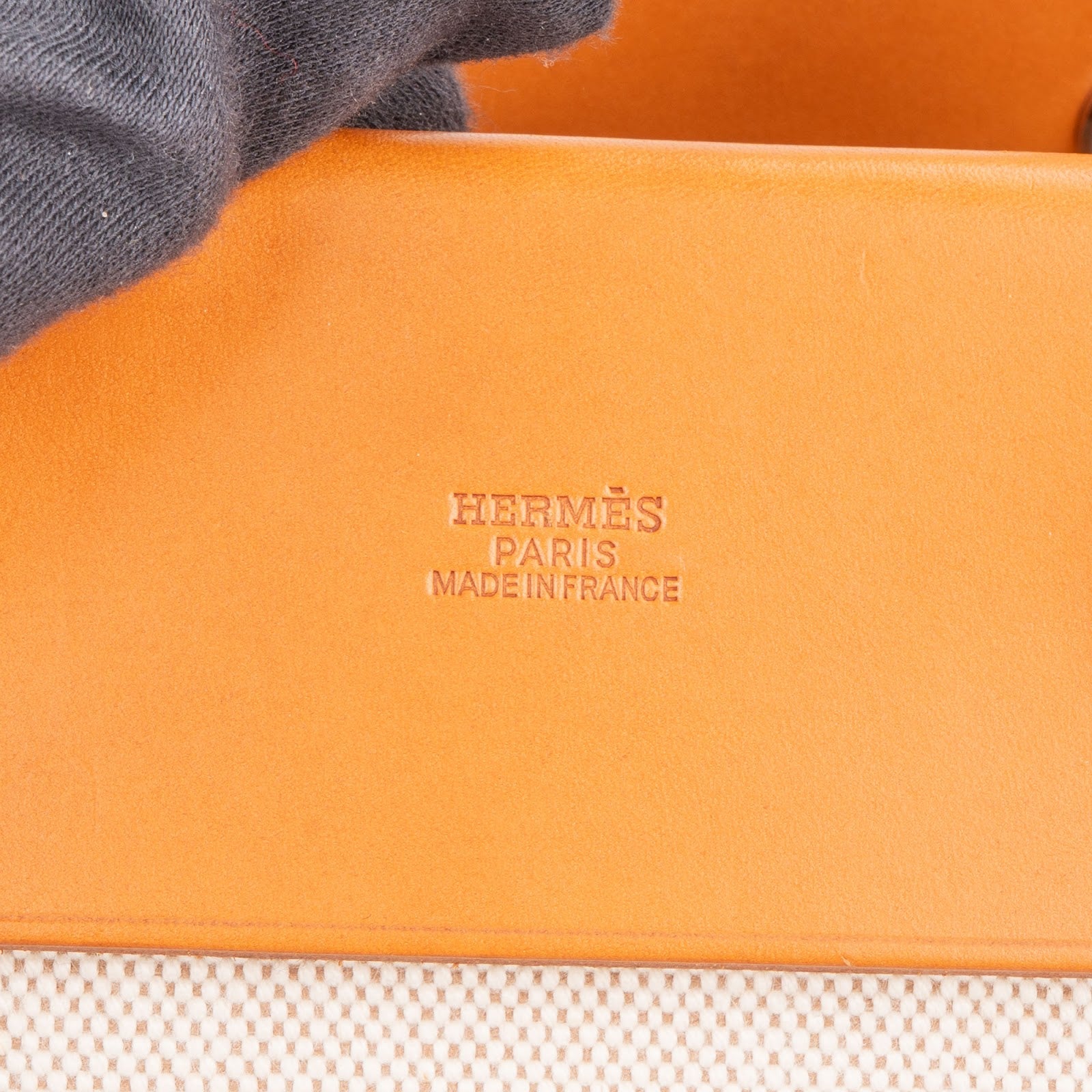 Hermès Classic Cotton Cabbas MM Tote 40 Herbag Handbag