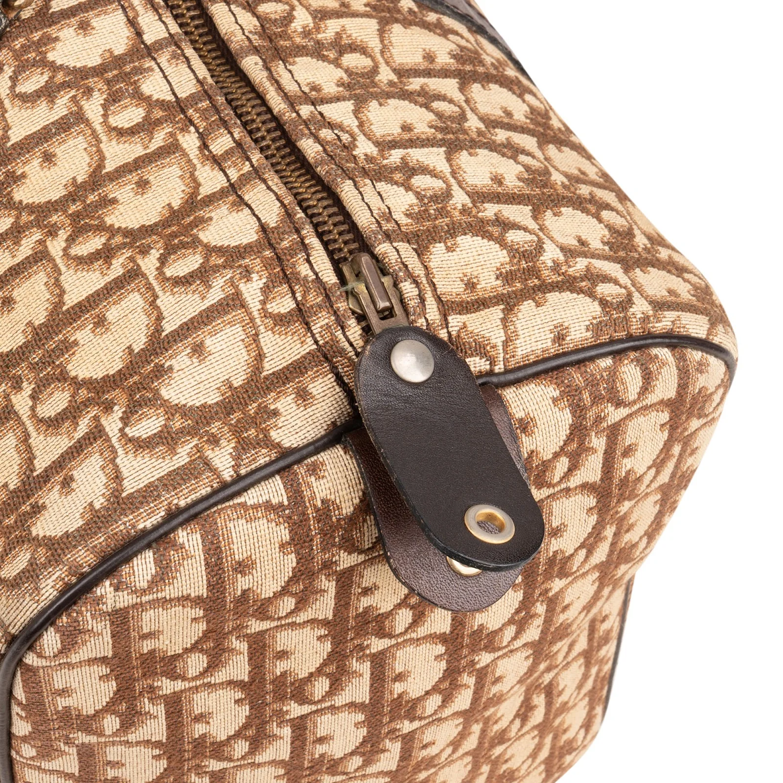 Christian Dior Trotter Monogram Boston Bag 40