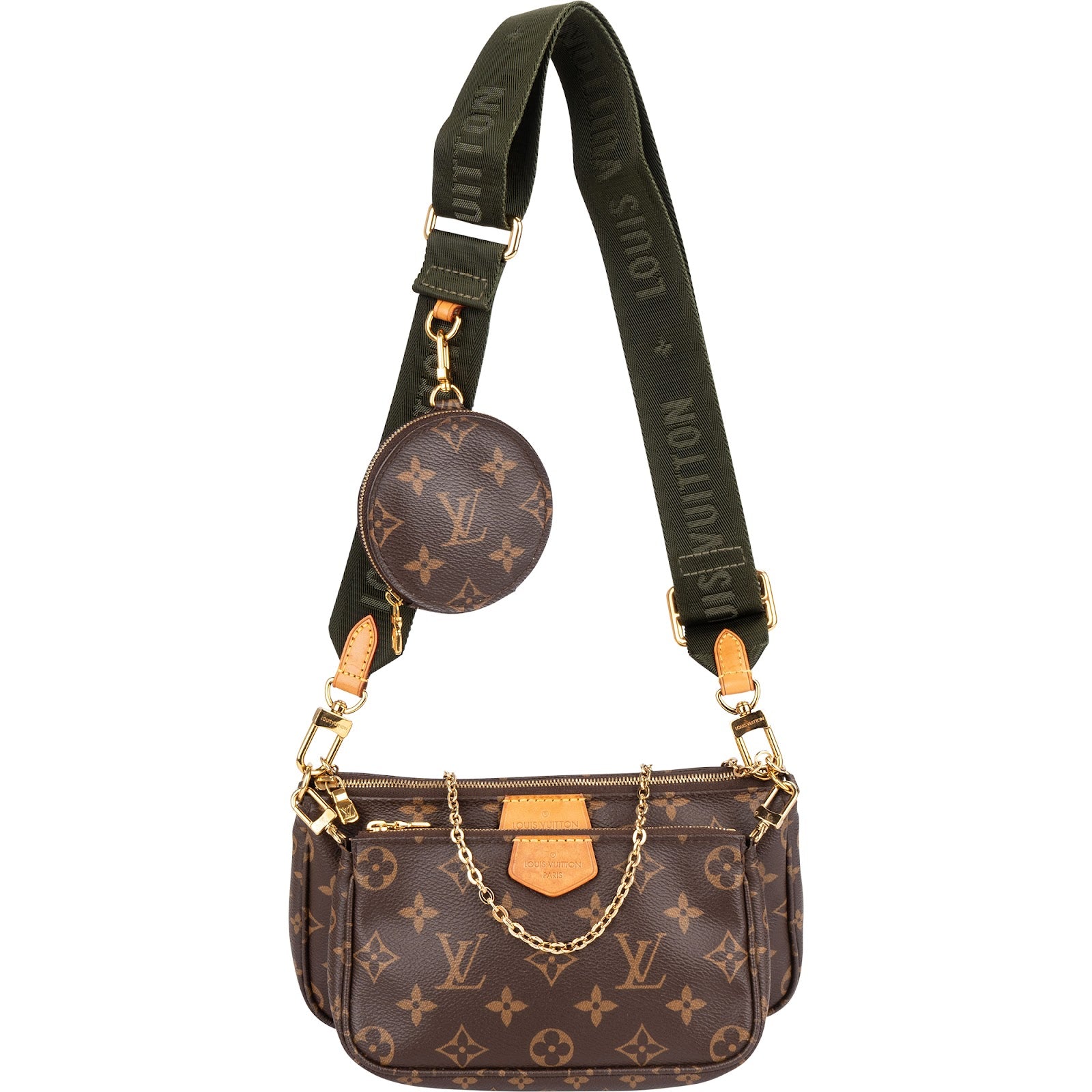 Louis Vuitton Monogram Canvas Multi Pochette Accessoires Crossbody Bag