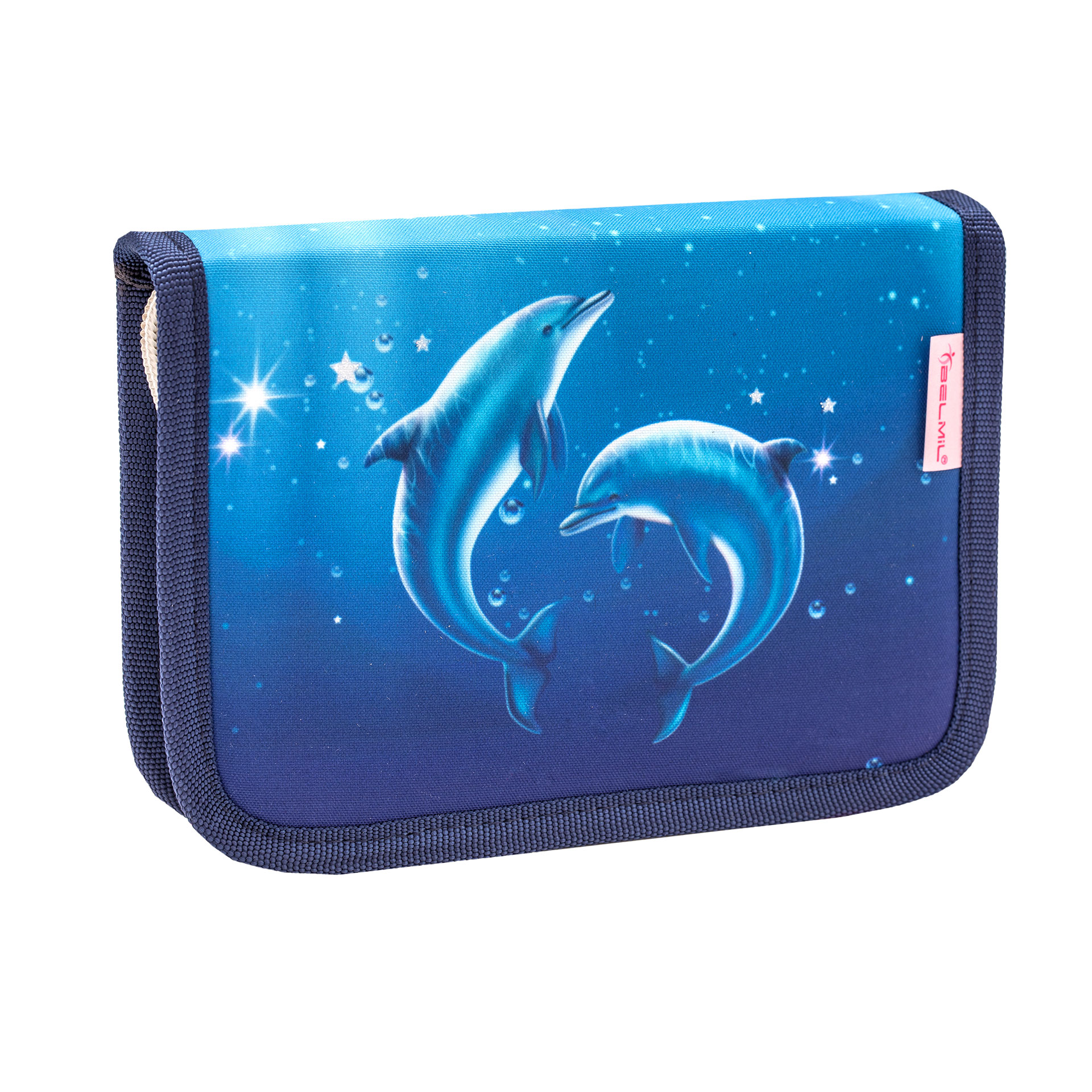 Classy ergonomic satchel set 4-piece - Dolphins 