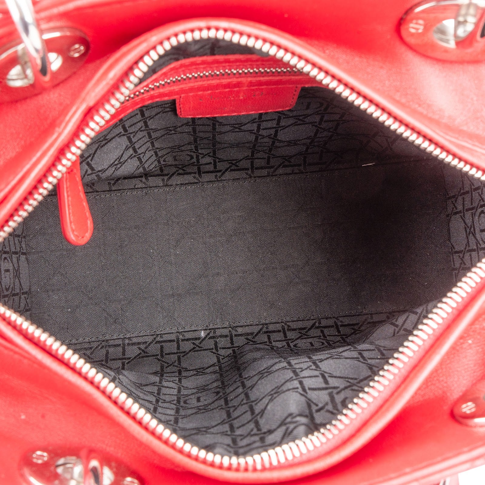 Sac à main Lady Dior en cuir matelassé Christian Dior