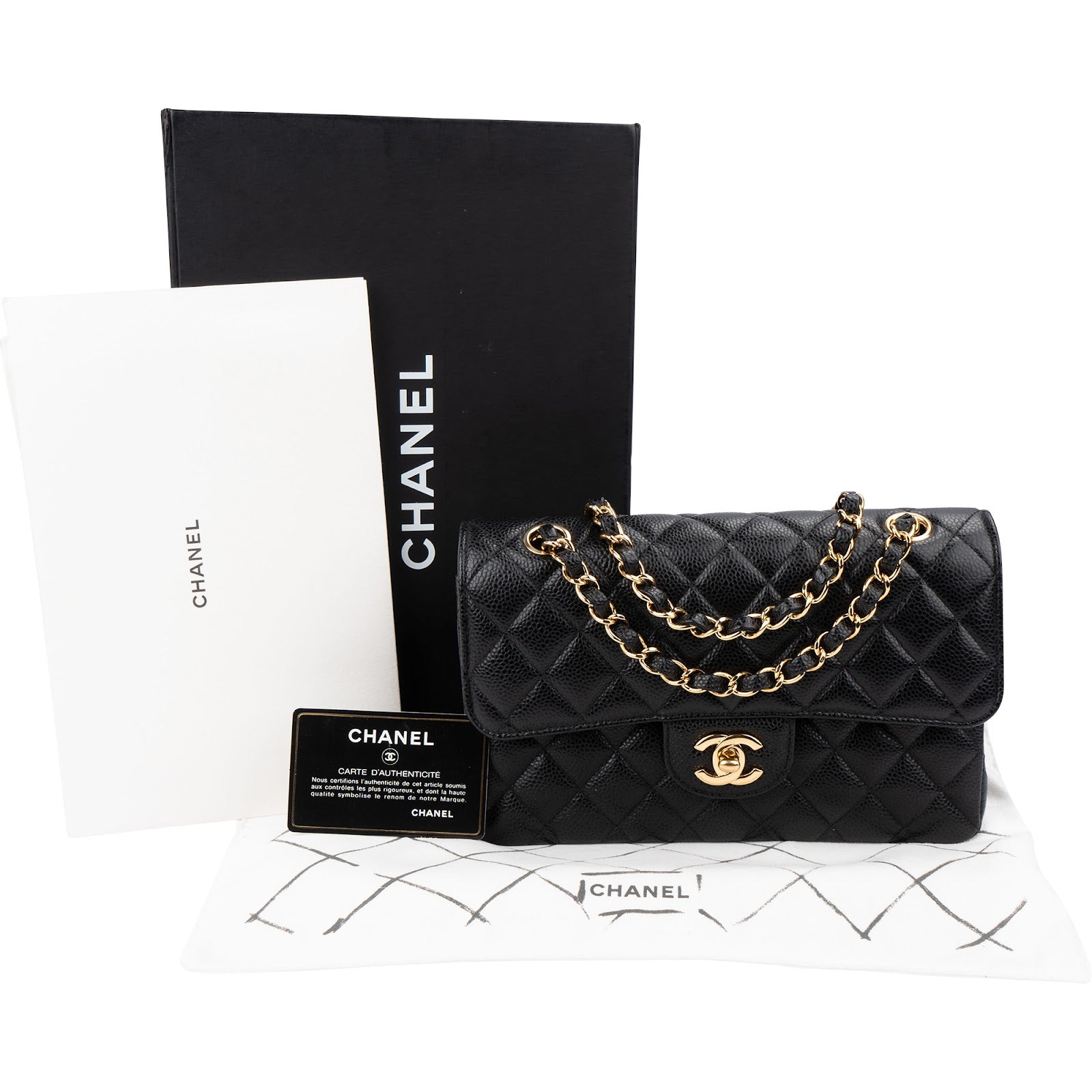 Chanel - Small Double Flap Schultertasche
