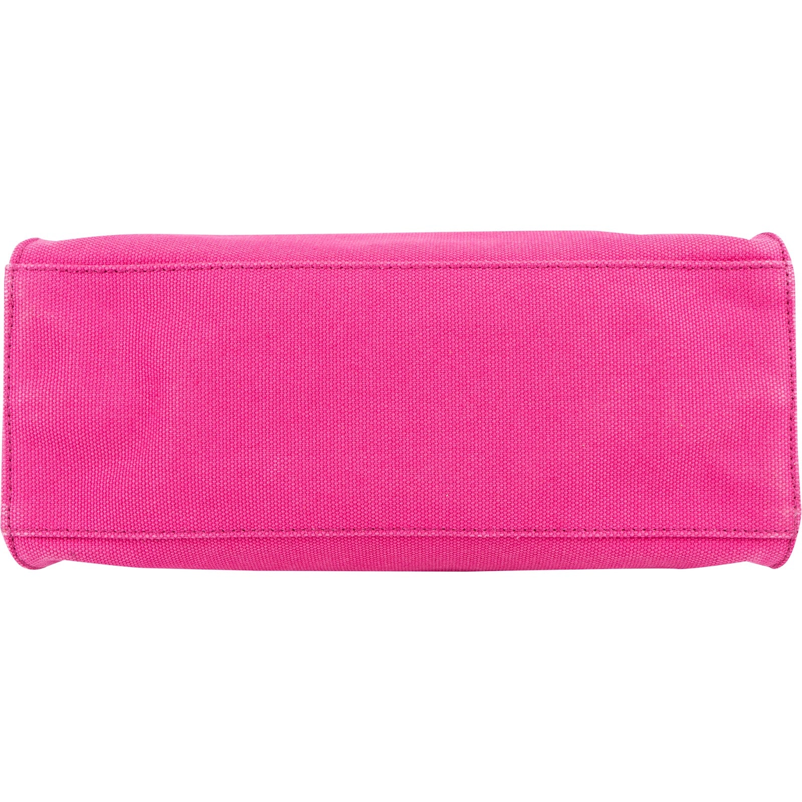 Prada Canapa Cotton Triangle Pouch Bag
