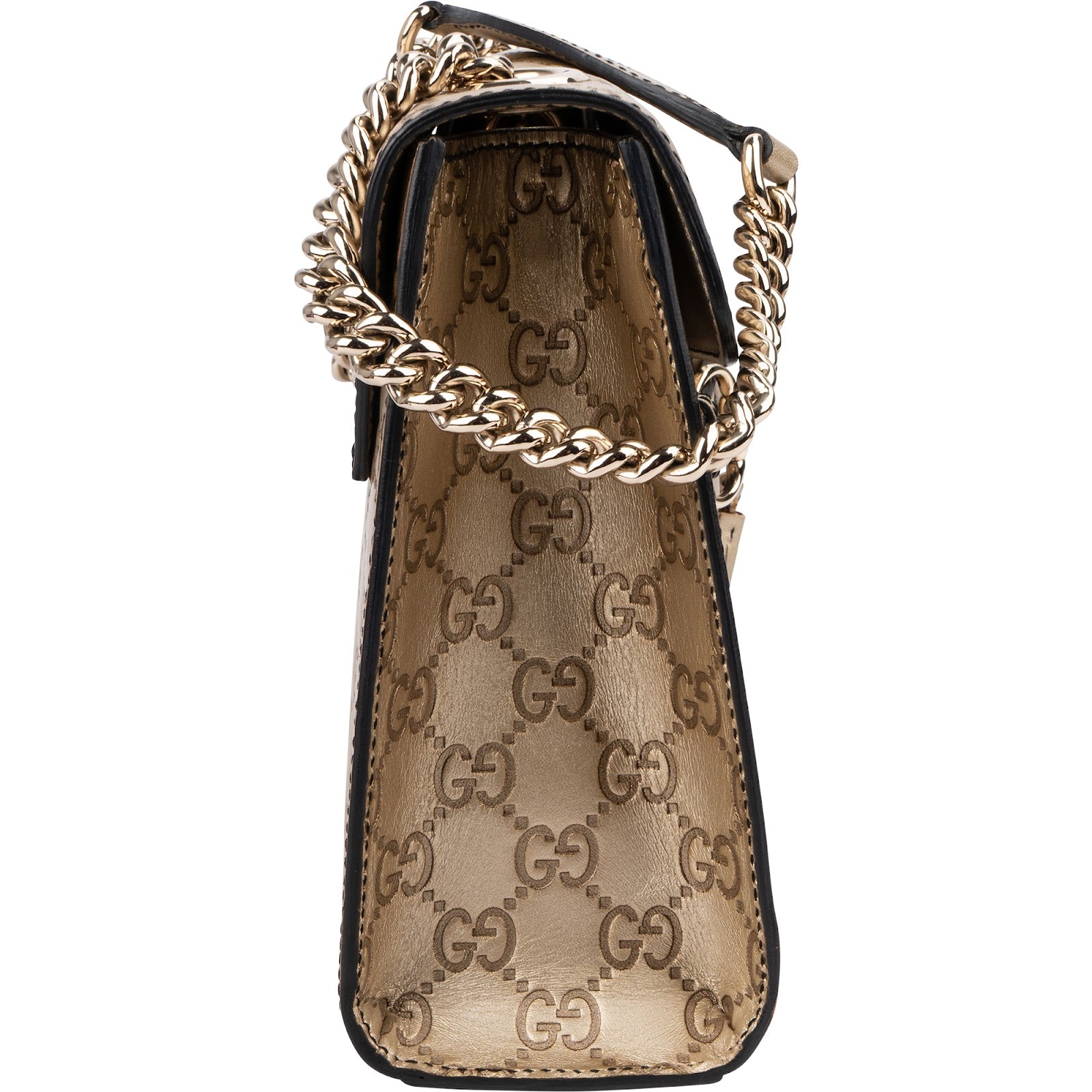 Gucci Guccissima Leather Emily Chain Shoulder Bag