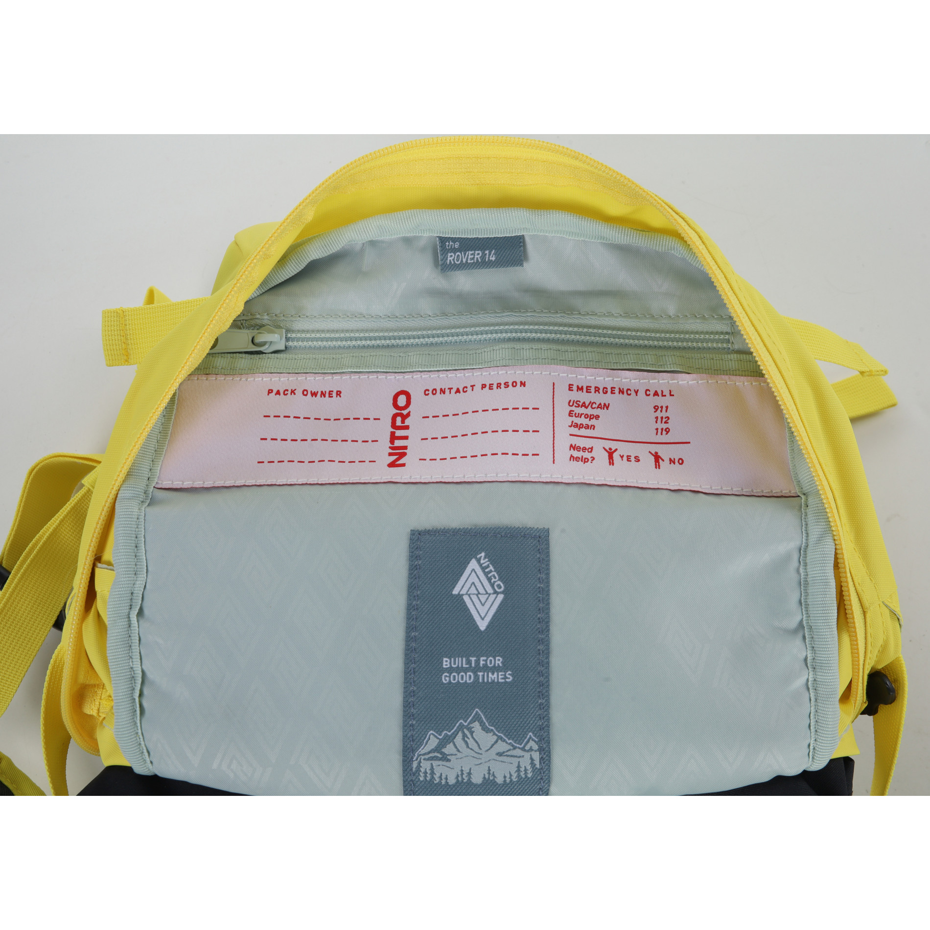 Snowboardrucksack ROVER 14 - Illuminating