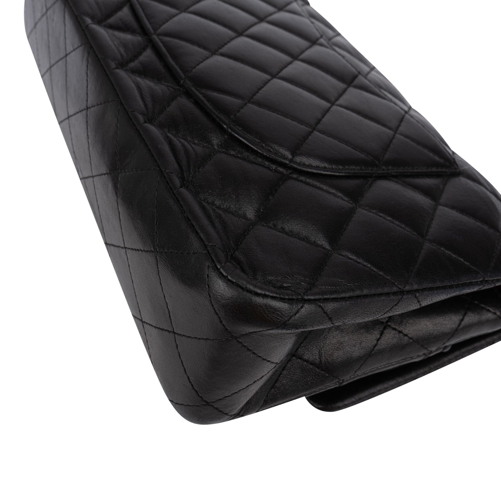 Chanel - Quilted Lambskin Medium Double Flap Shoulder Bag