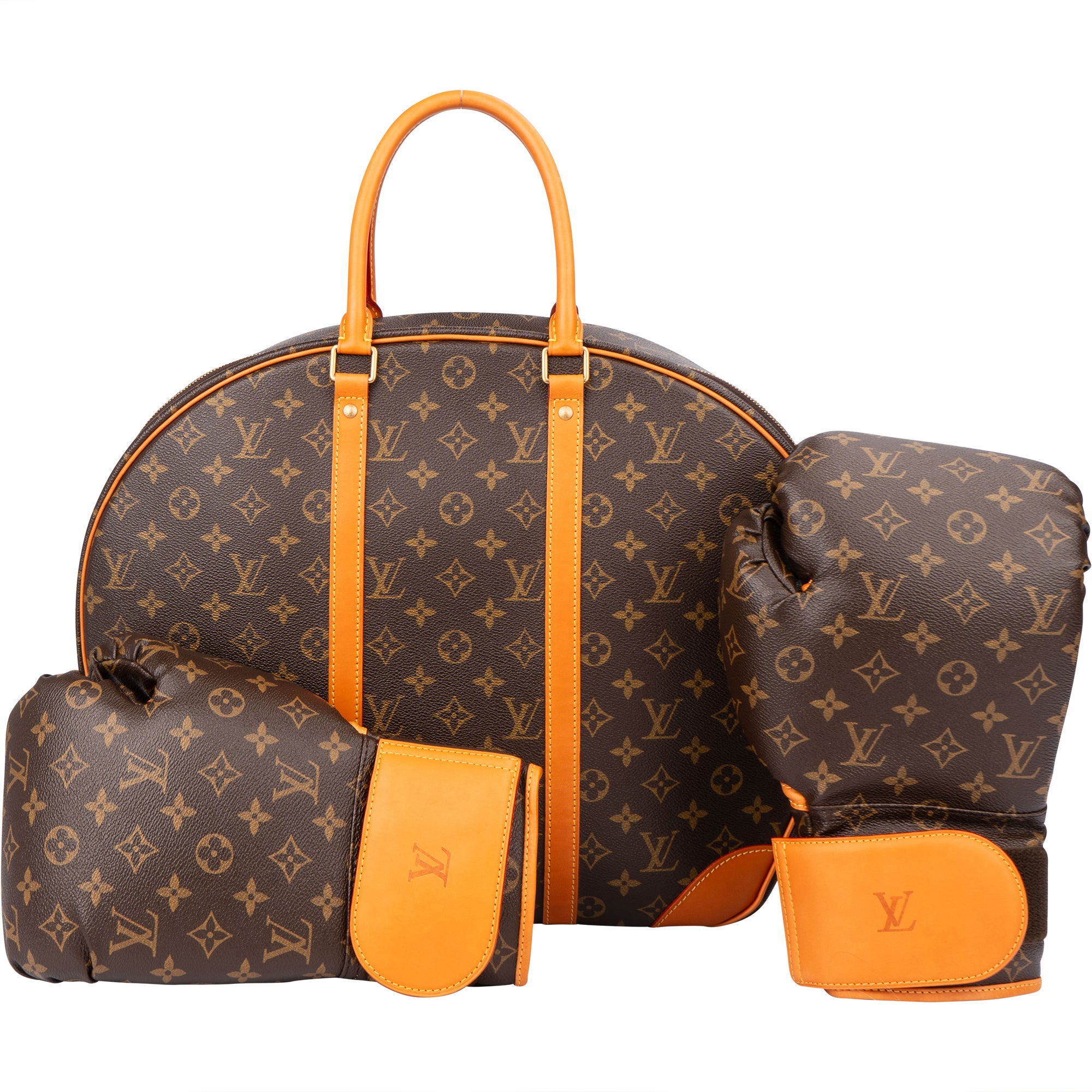 Louis Vuitton Canvas Monogram Limited Karl Lagerfeld Boxing Gloves