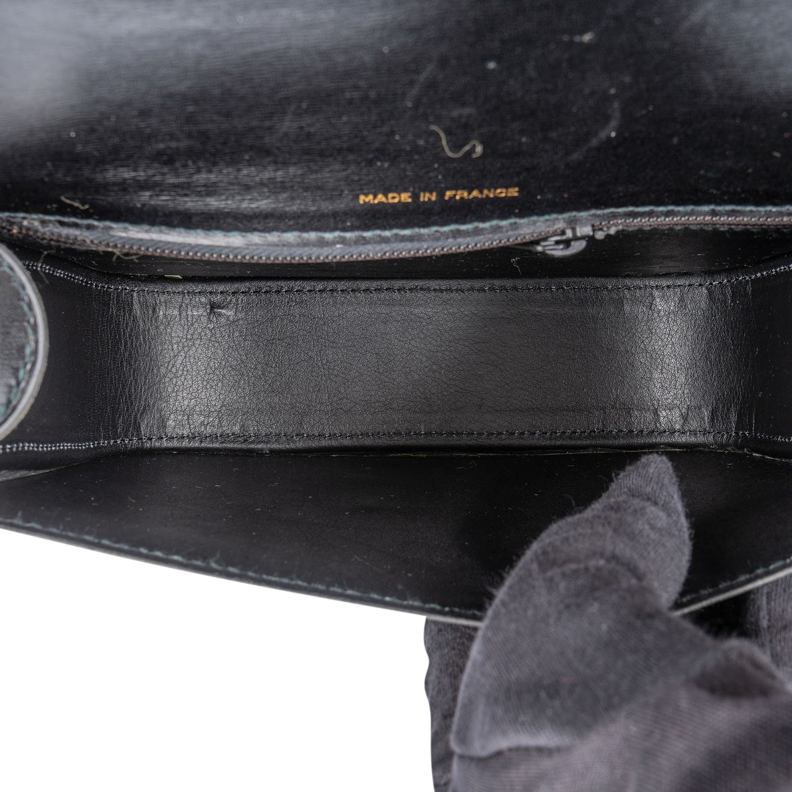 Celine Boxcalf Leather Horse Carriage Triomphe Crossbody Bag