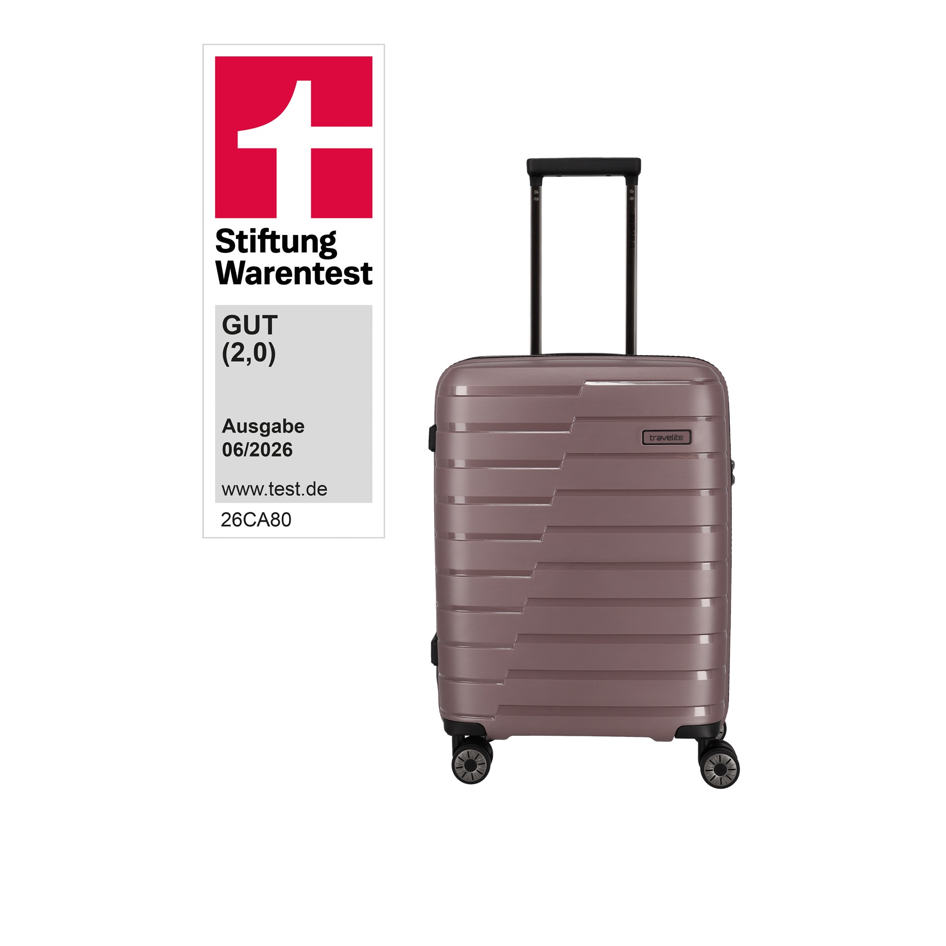 AIR BASE Trolley S (4 wheels) - Lilac