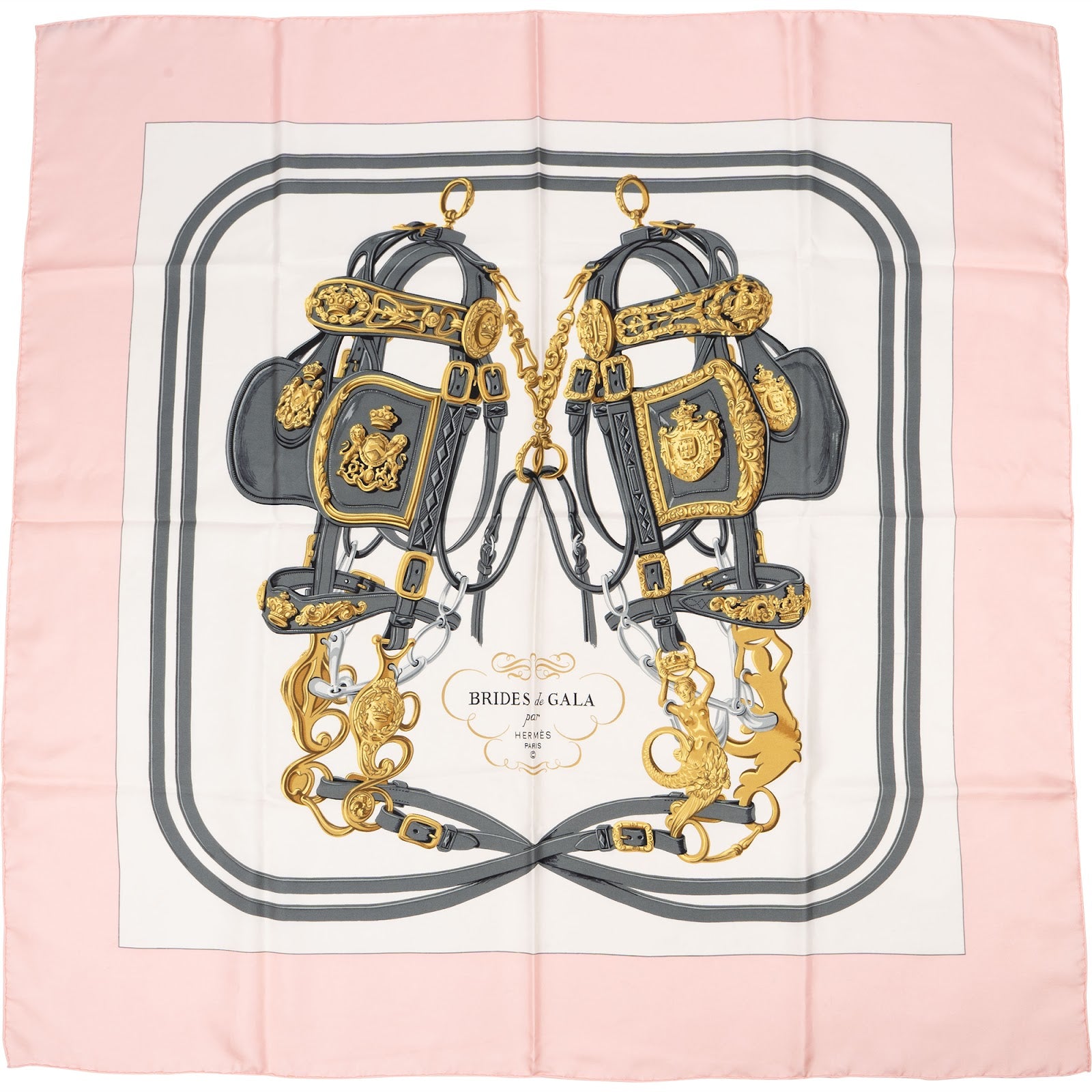 Hermès Brides de Gala Silk 90 Tuch