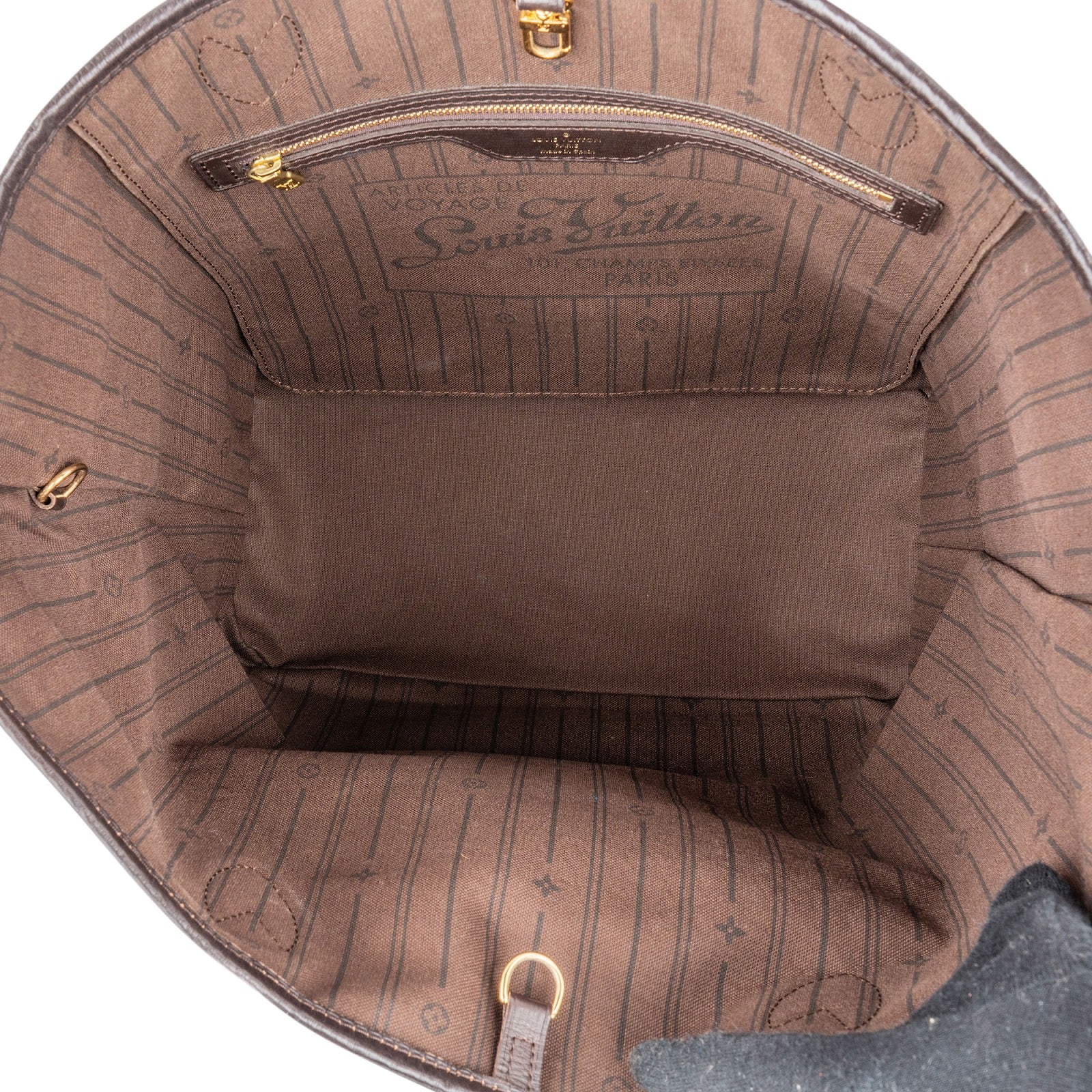 Louis Vuitton – Mini Lin Neverfull MM shoulder bag