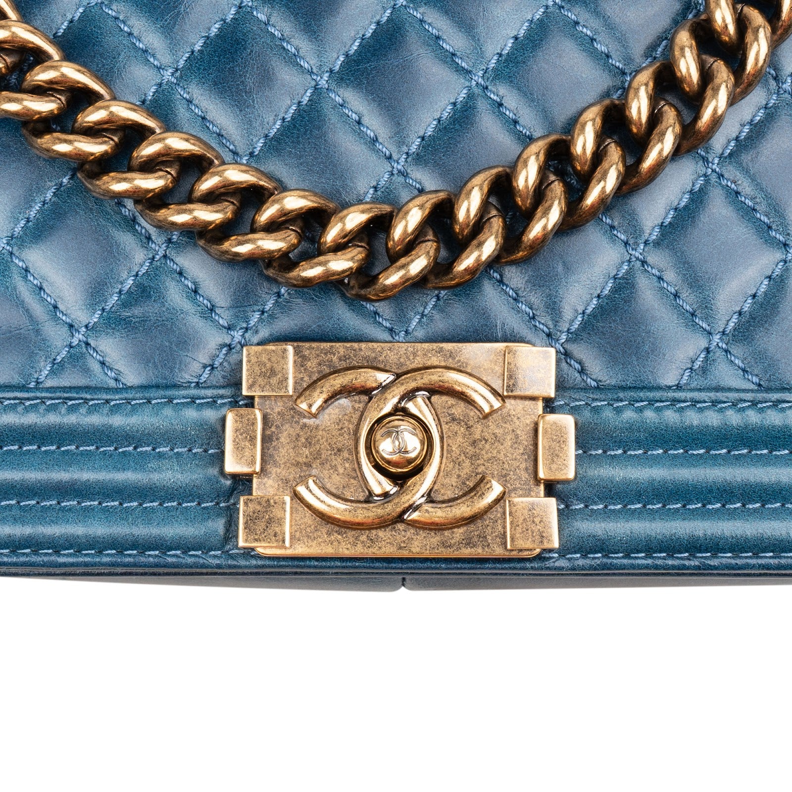 Chanel Quilted Calfskin Jumbo Boy Crossbody Bag