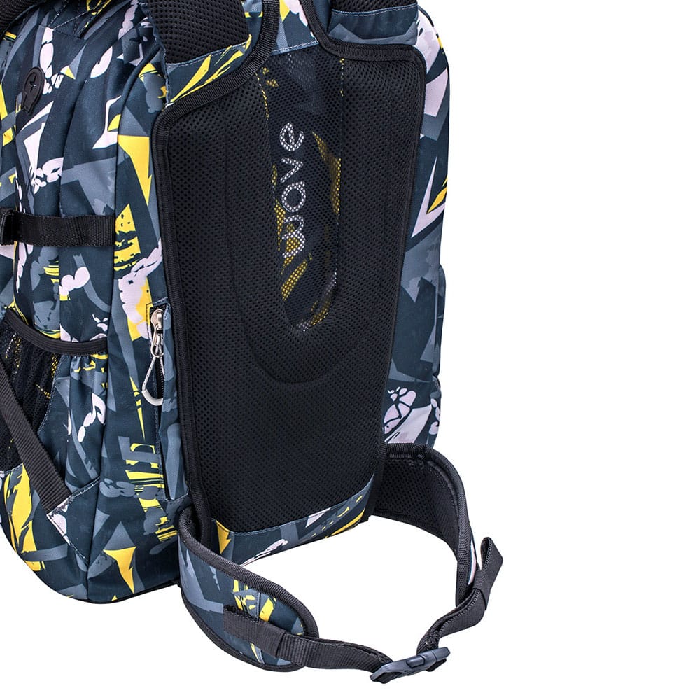 Infinity Rucksack Set 3-teilig - Yellow Graffiti