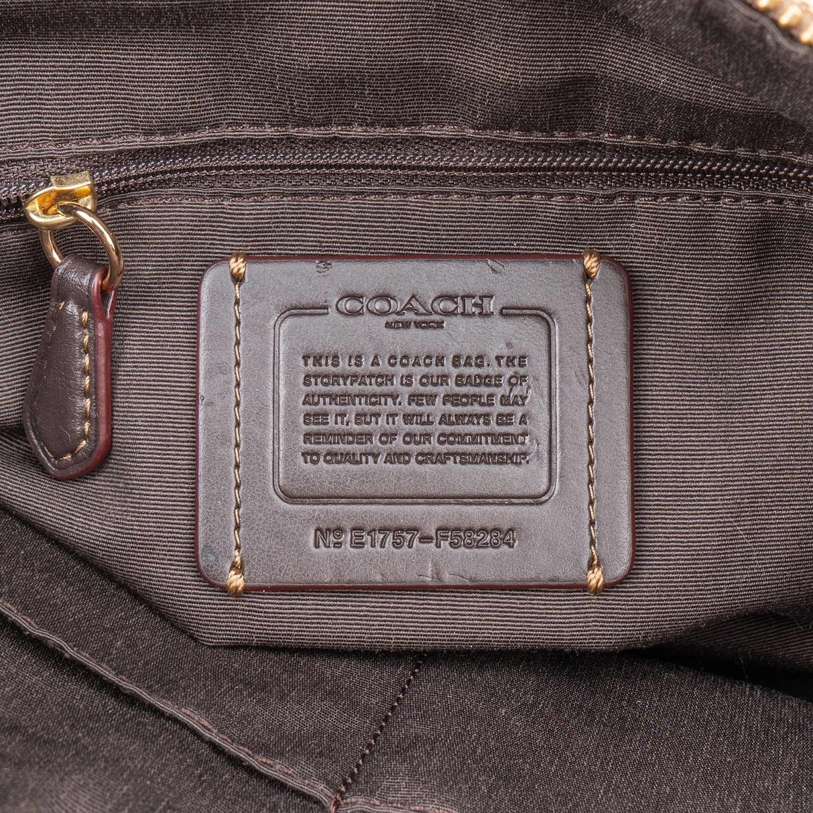 Coach Monogram Signature East West Celeste Handbag