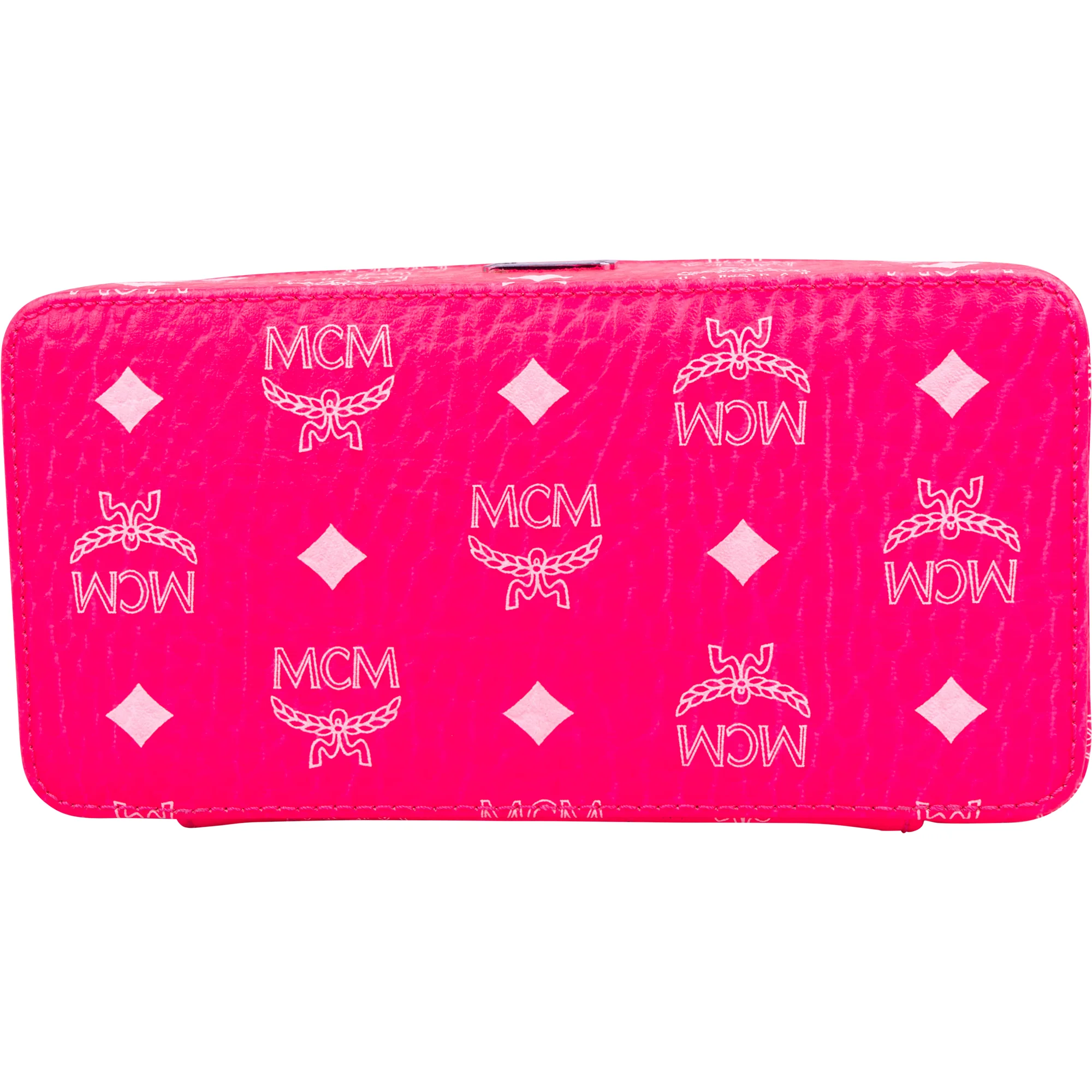 MCM Monogram Visetos Mini Rockstar Vanity Case Crossbody Bag
