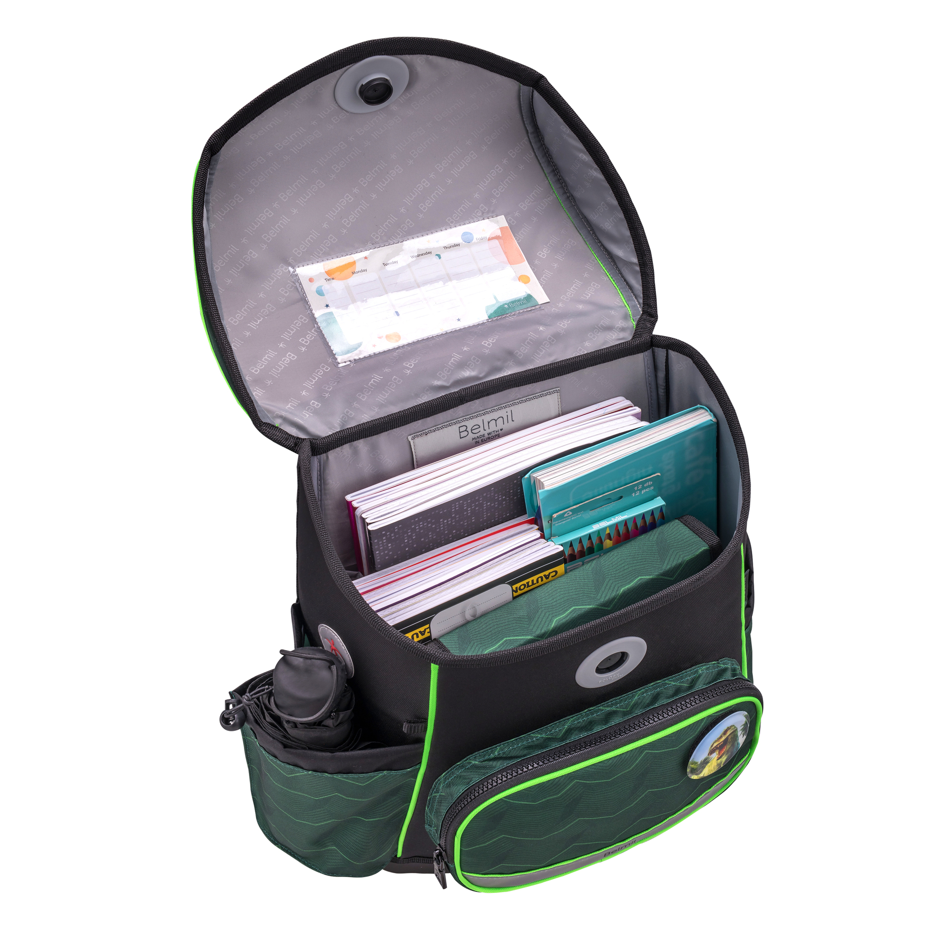 Compact Plus Schulranzenset 5-teilig - Twist of Lime