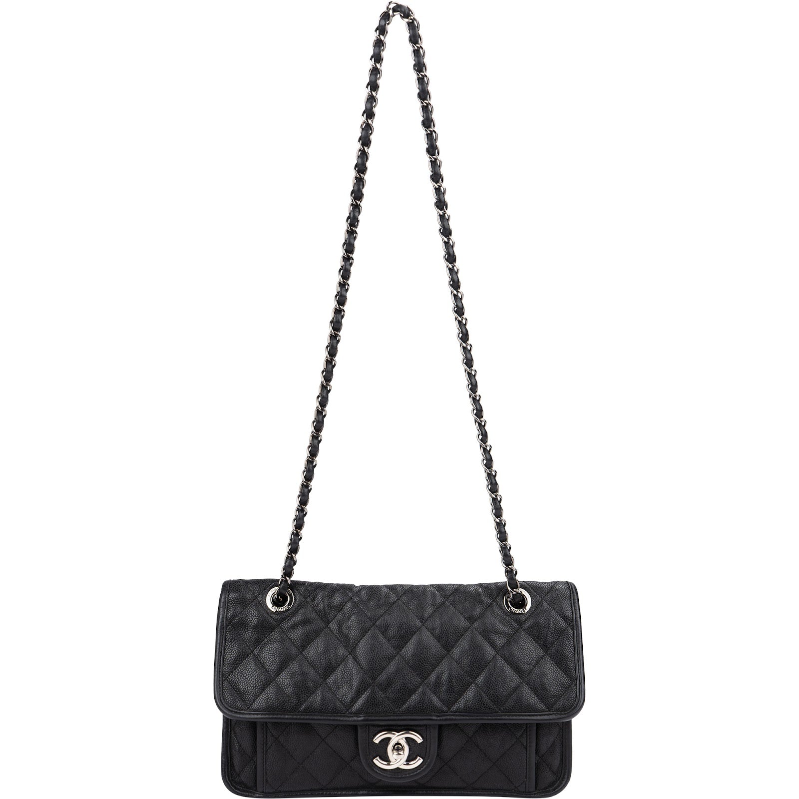 Chanel - Front Pocket Single Flap Schultertasche