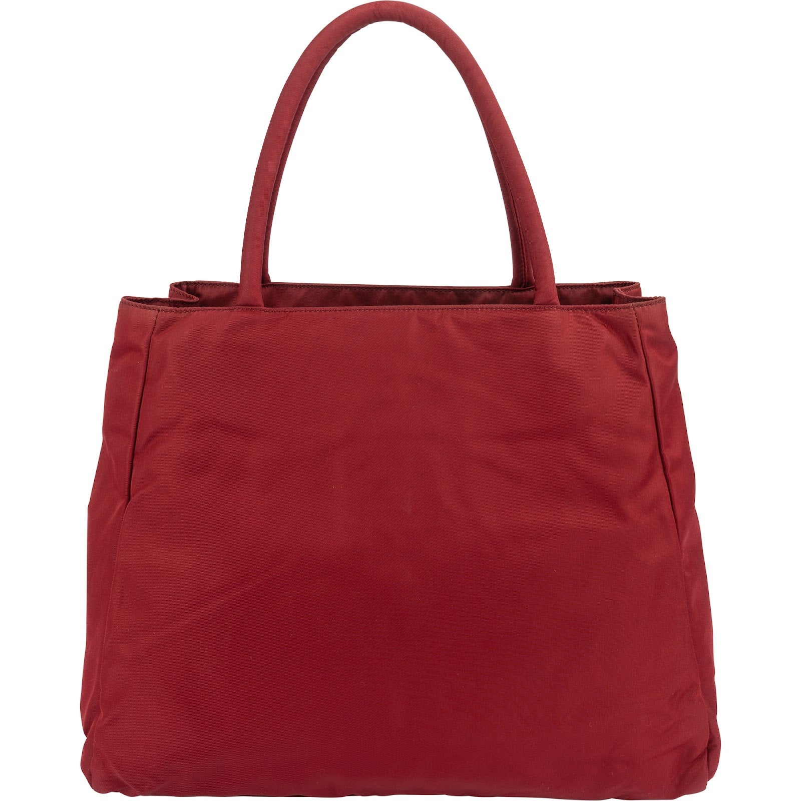 Prada Red Tessuto Handbag