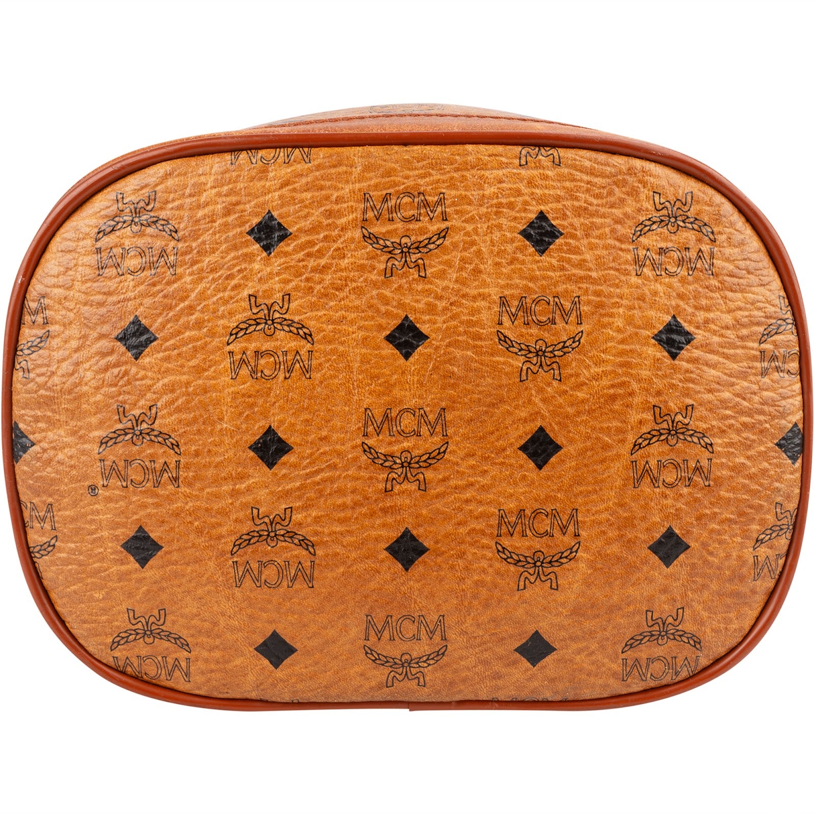 MCM Monogram Visetos Drawstring Bucket