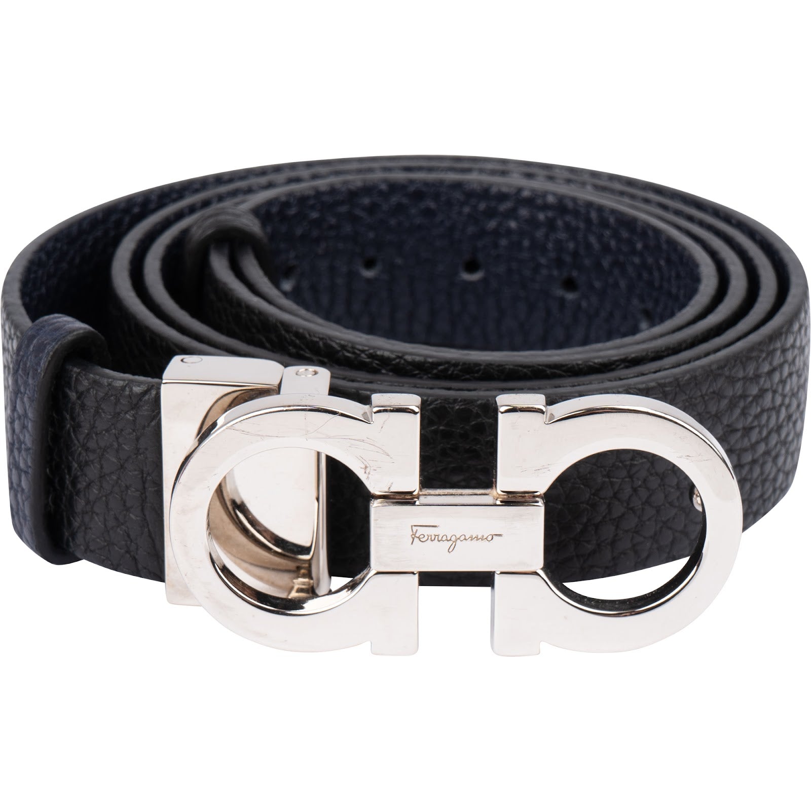 Salvatore Ferragamo - Gancini Reversible Belt (90)