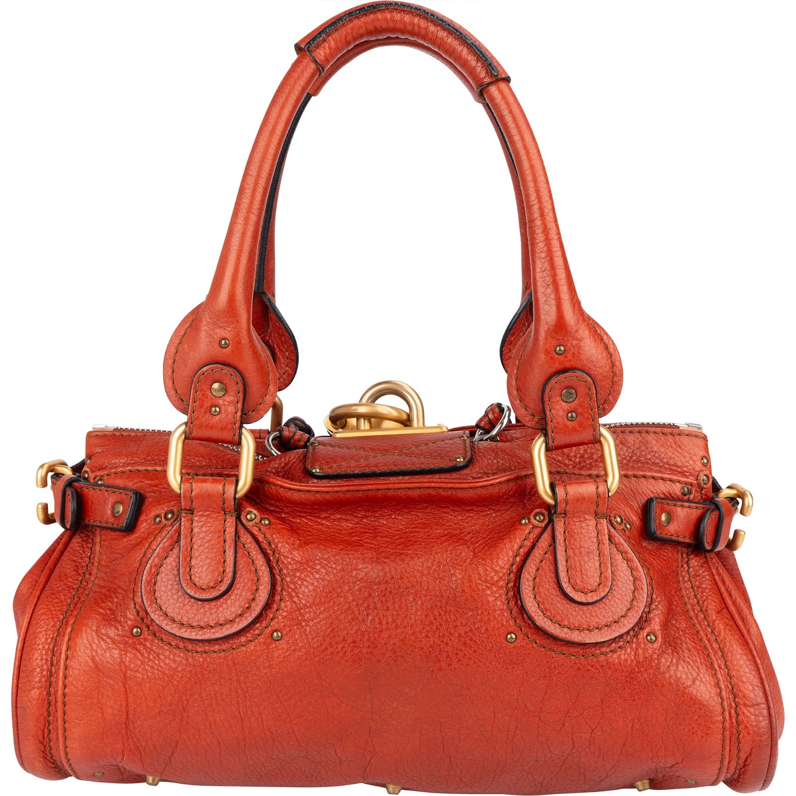 Skórzana torebka typu satchel Chloé w stylu Paddington