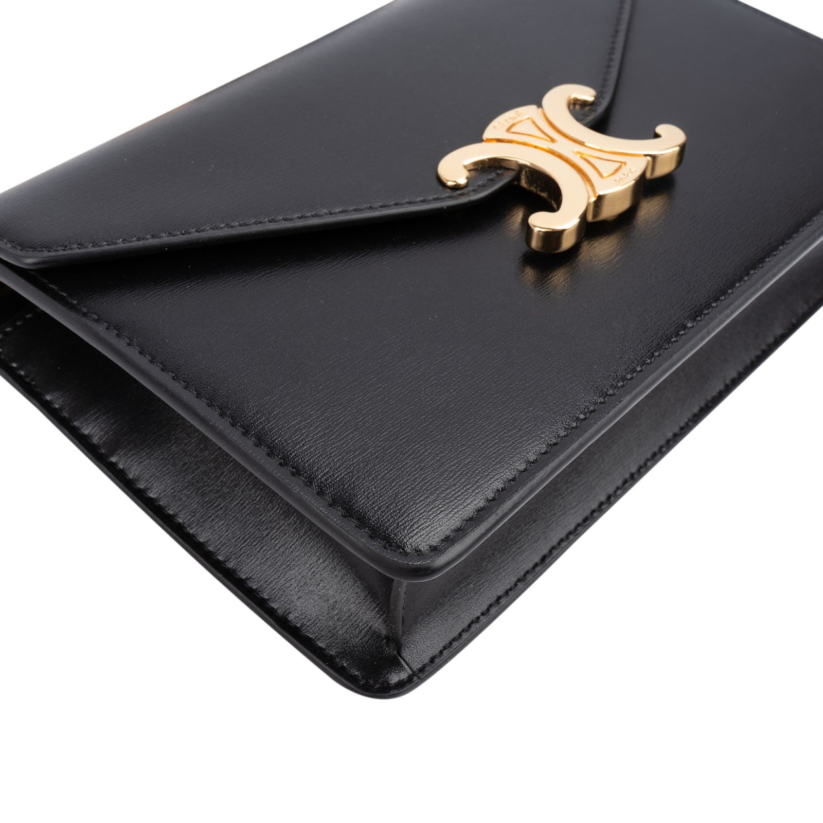 Celine - Triomphe-portemonnee met ketting, schoudertas