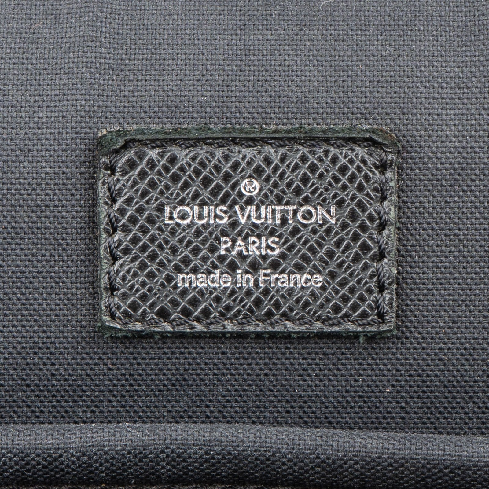 Sac d'affaires Louis Vuitton en cuir Taiga noir « Alexei Anton »