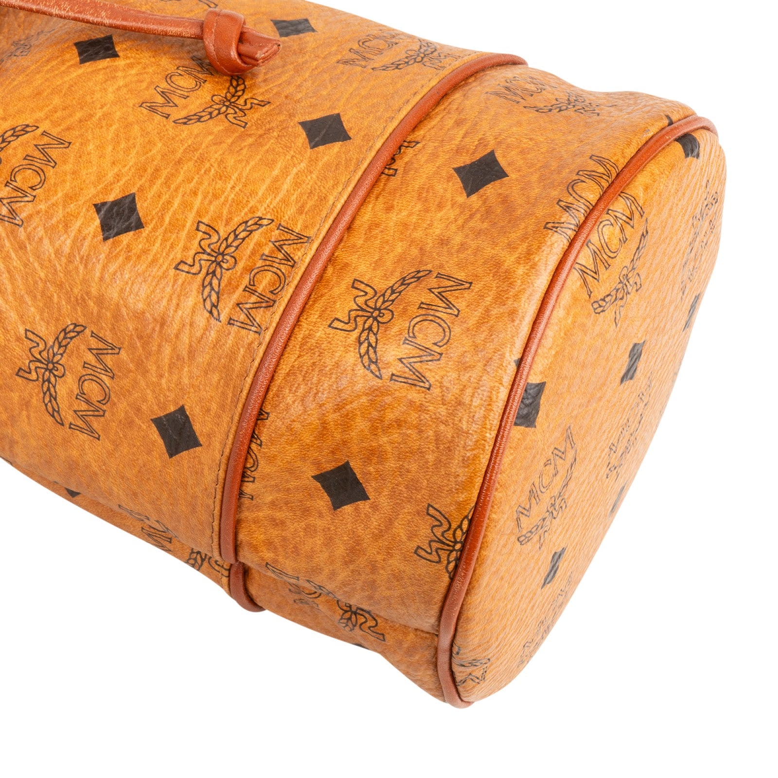 MCM Monogram Visetos Mini Drawstring Bucket