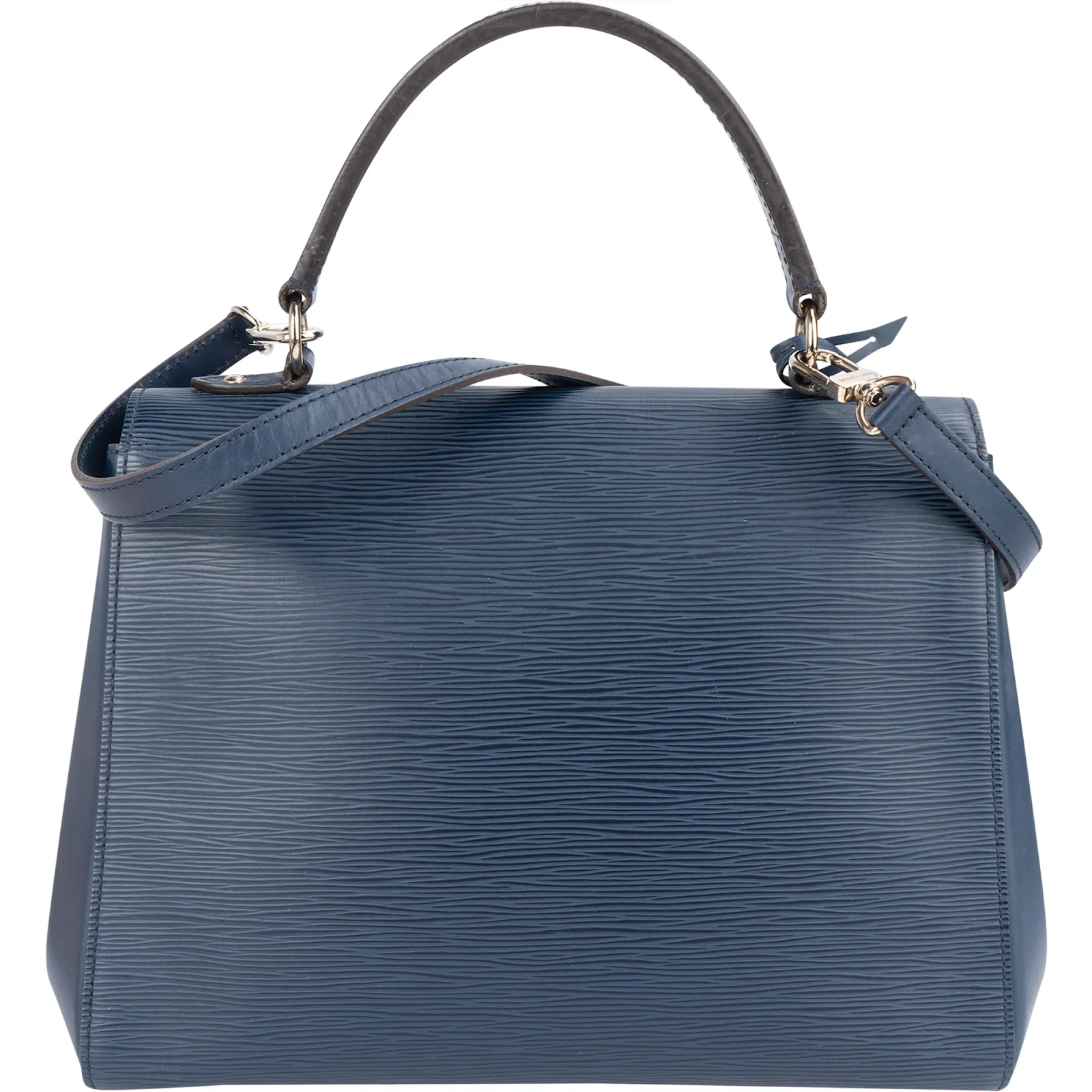 Louis Vuitton Blue Epi Leather Cluny MM Handbag