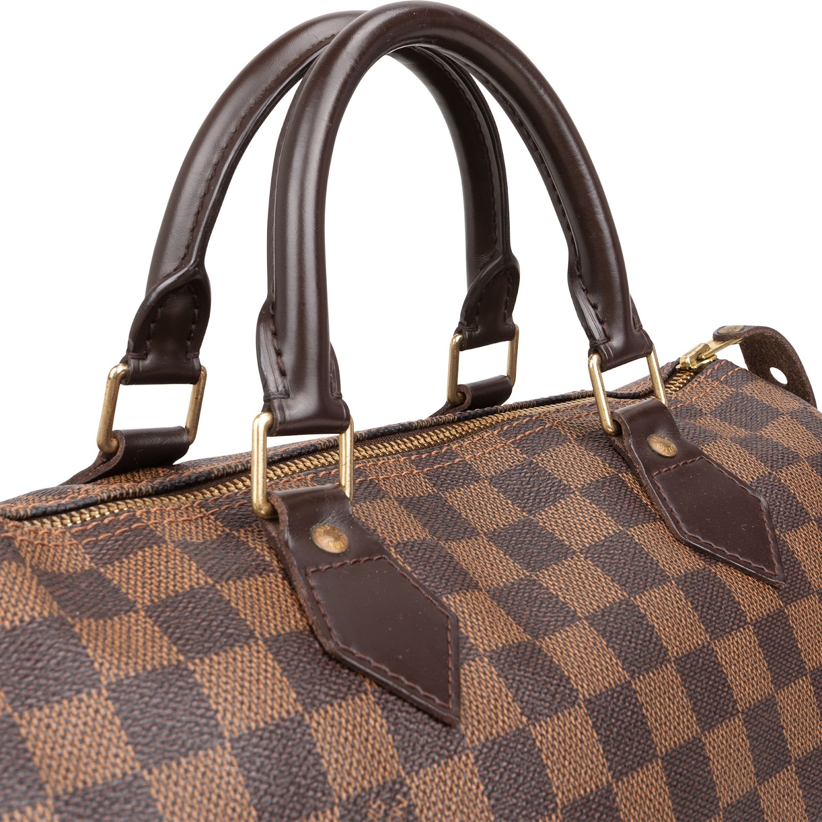 Louis Vuitton Monogram Damier Ebene Speedy 30 Handbag