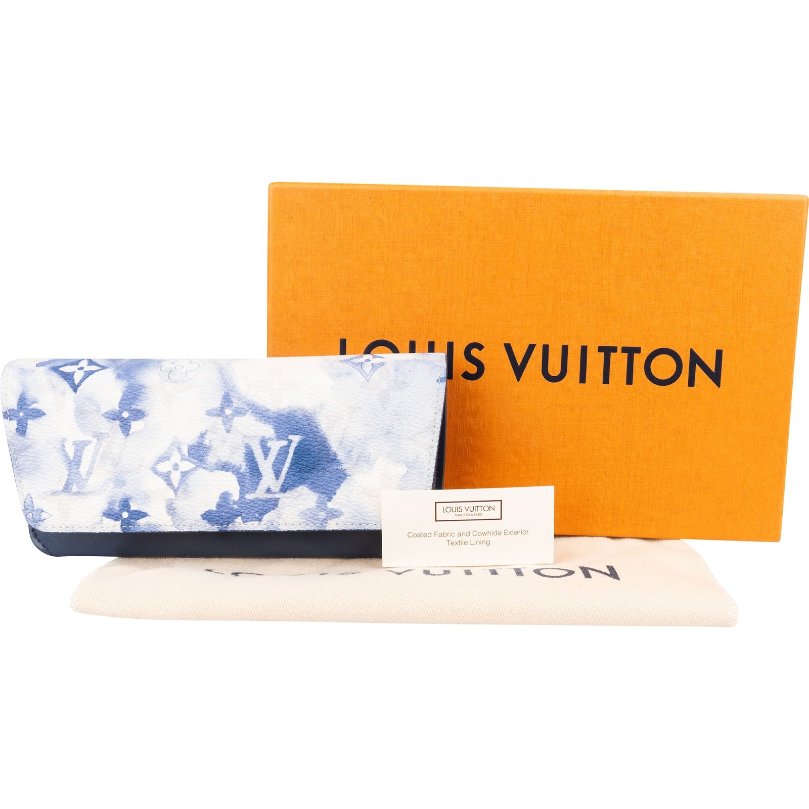 Louis Vuitton Canvas Monogram Clouds Brillen Etui