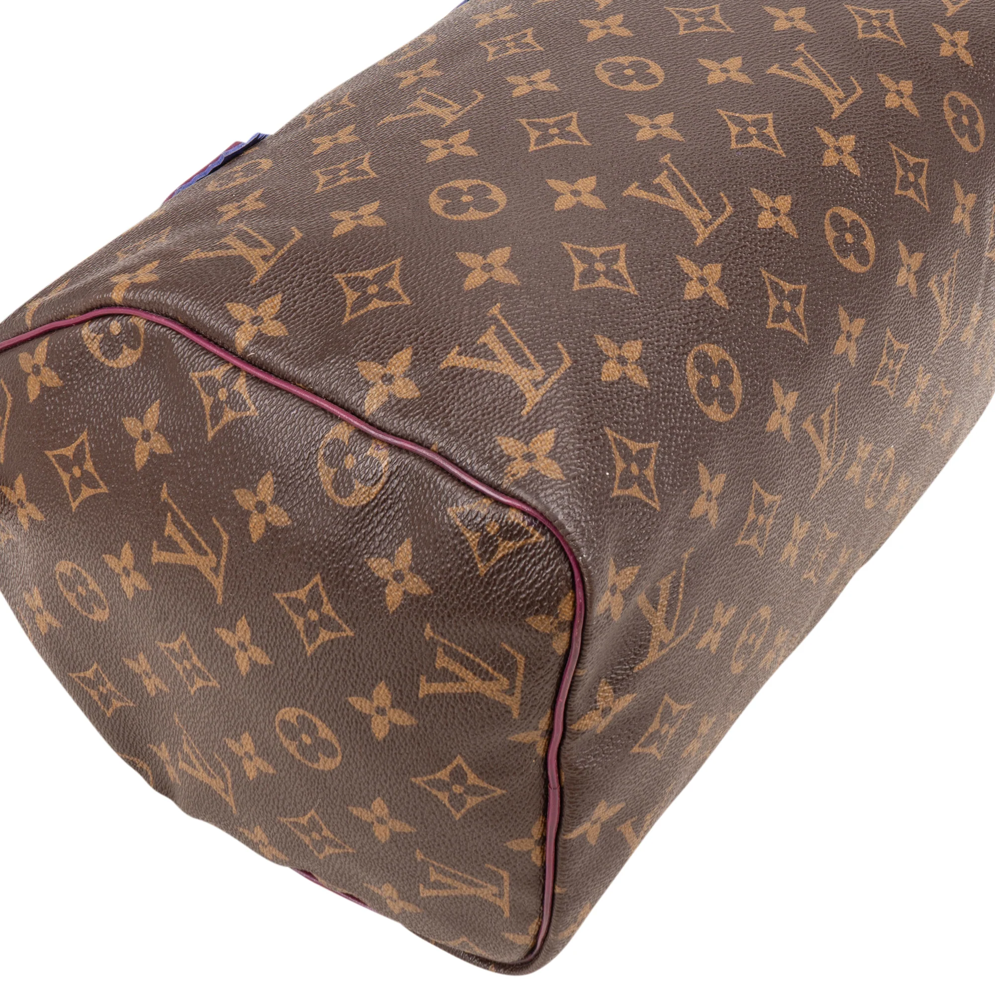 Louis Vuitton Monogram Canvas Speedy 30 Totem Boston Bag