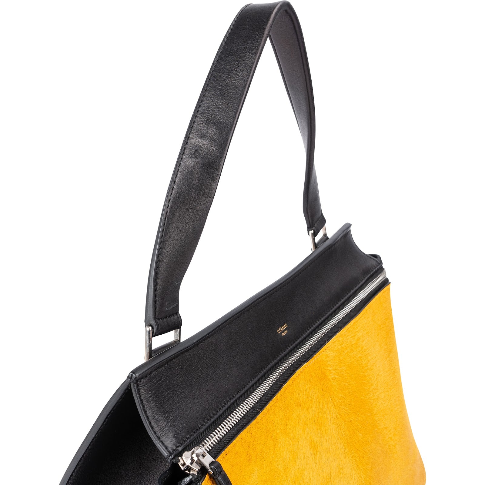 Céline - Bicolor Calf Hair Edge Handtasche
