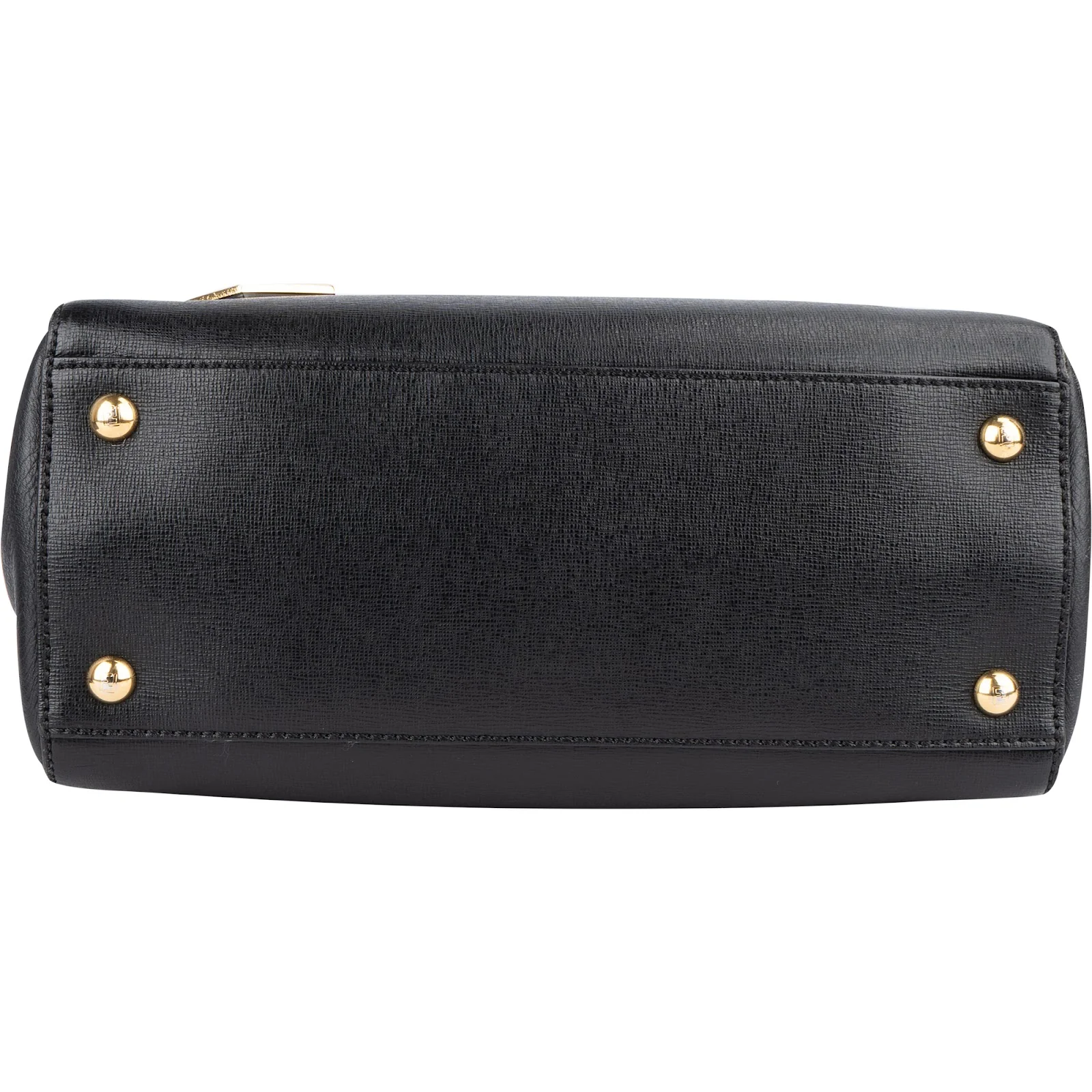 Fendi Black Leather 2Jours Handbag