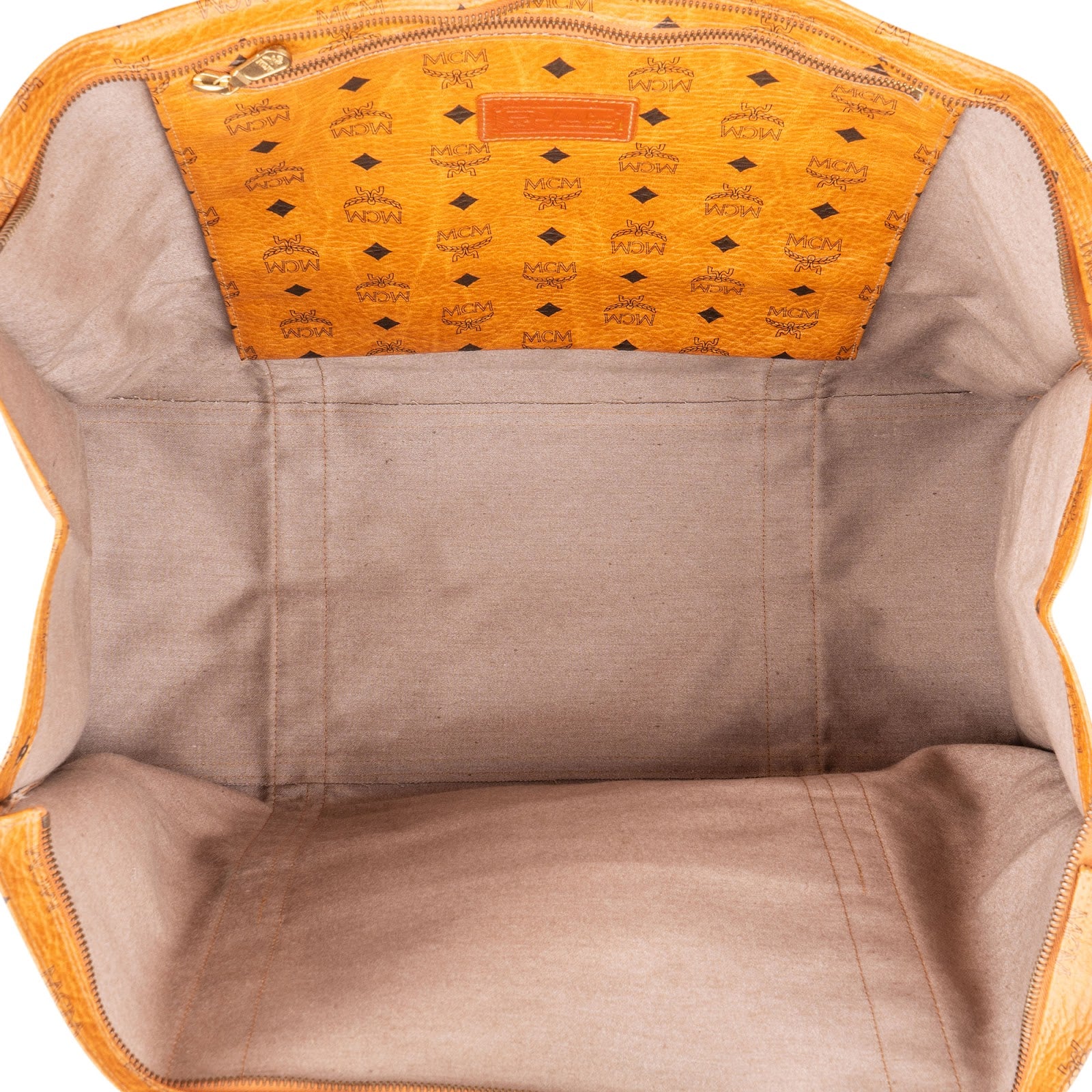 MCM Monogram Visetos XL Shopper