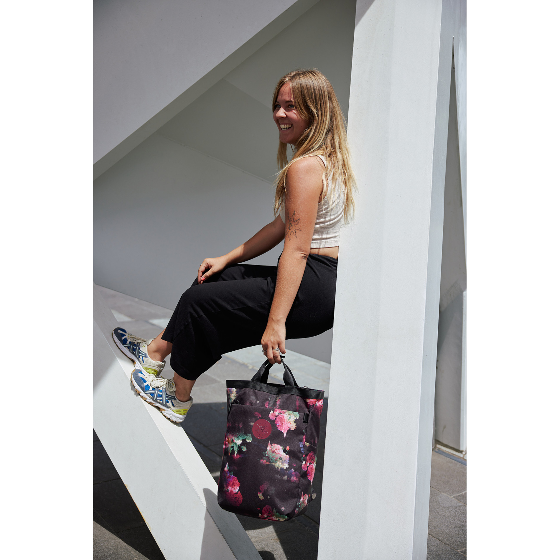 Tote Bag MOJO - Black Rose