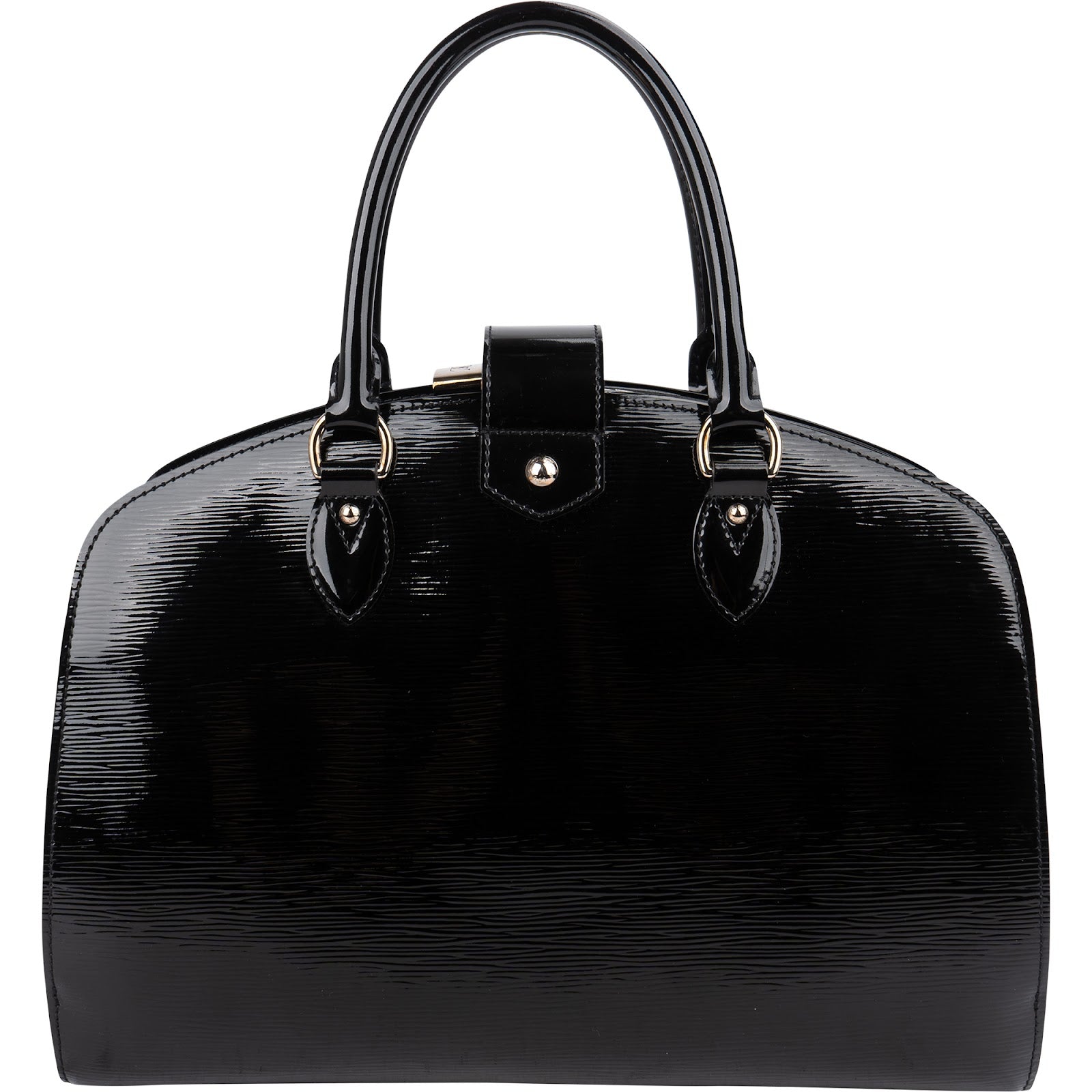 Louis Vuitton Noir Electric Epi Leather Pont-Neuf GM Handbag