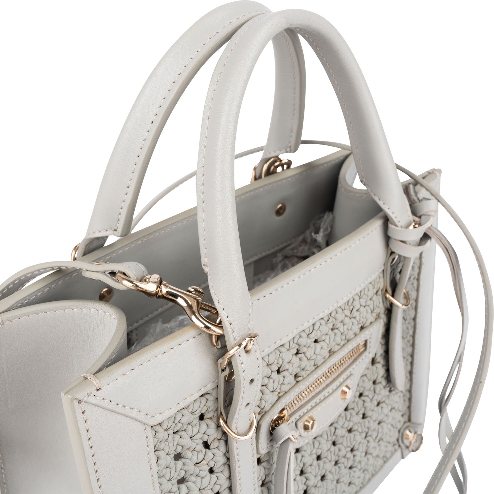 Balenciaga - Classic City Square Tote Crossbody Bag
